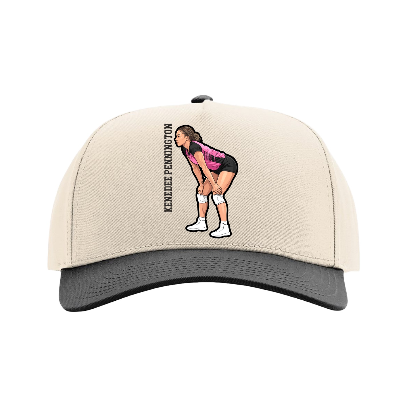 Full Fabric Five-Panel Champ Cap