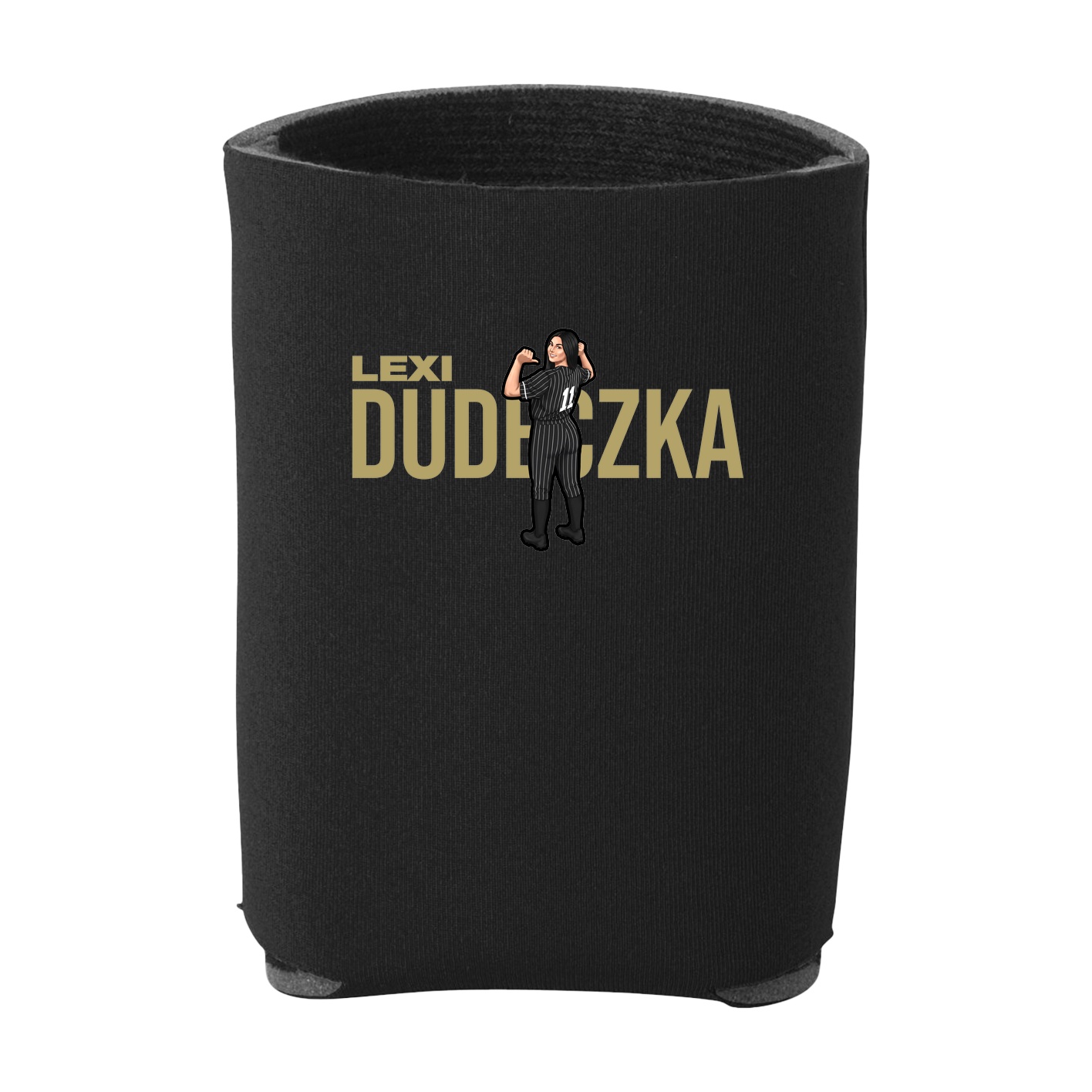 Can Holder — Player Name in Black