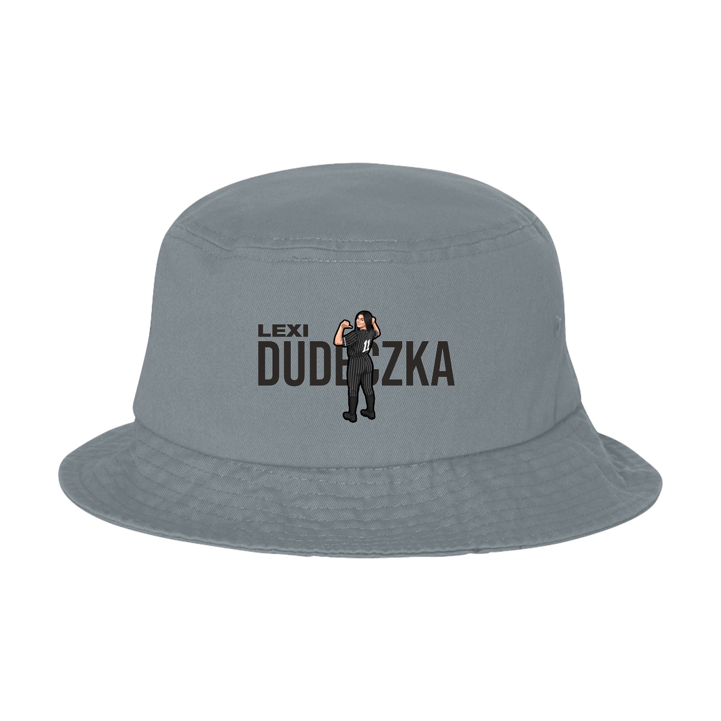 Bucket Cap — Player Name in Grey