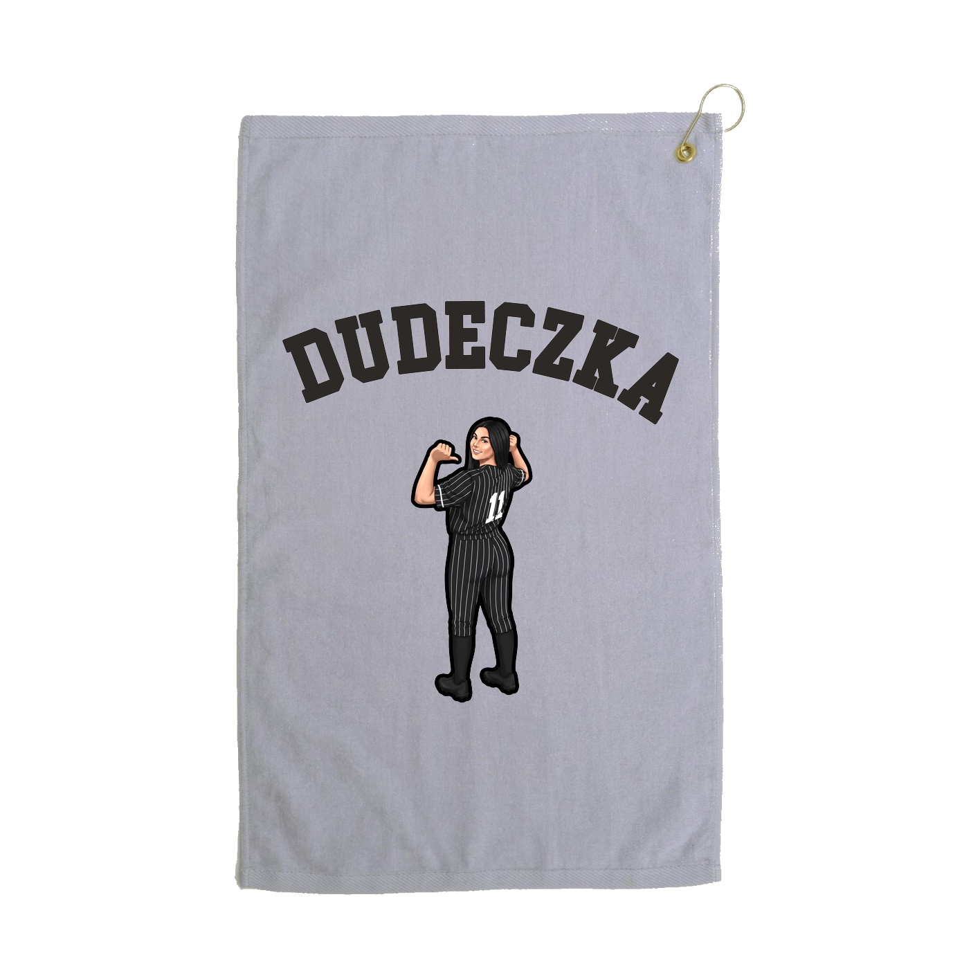 Golf Towel — Shirsey Arch in Grey