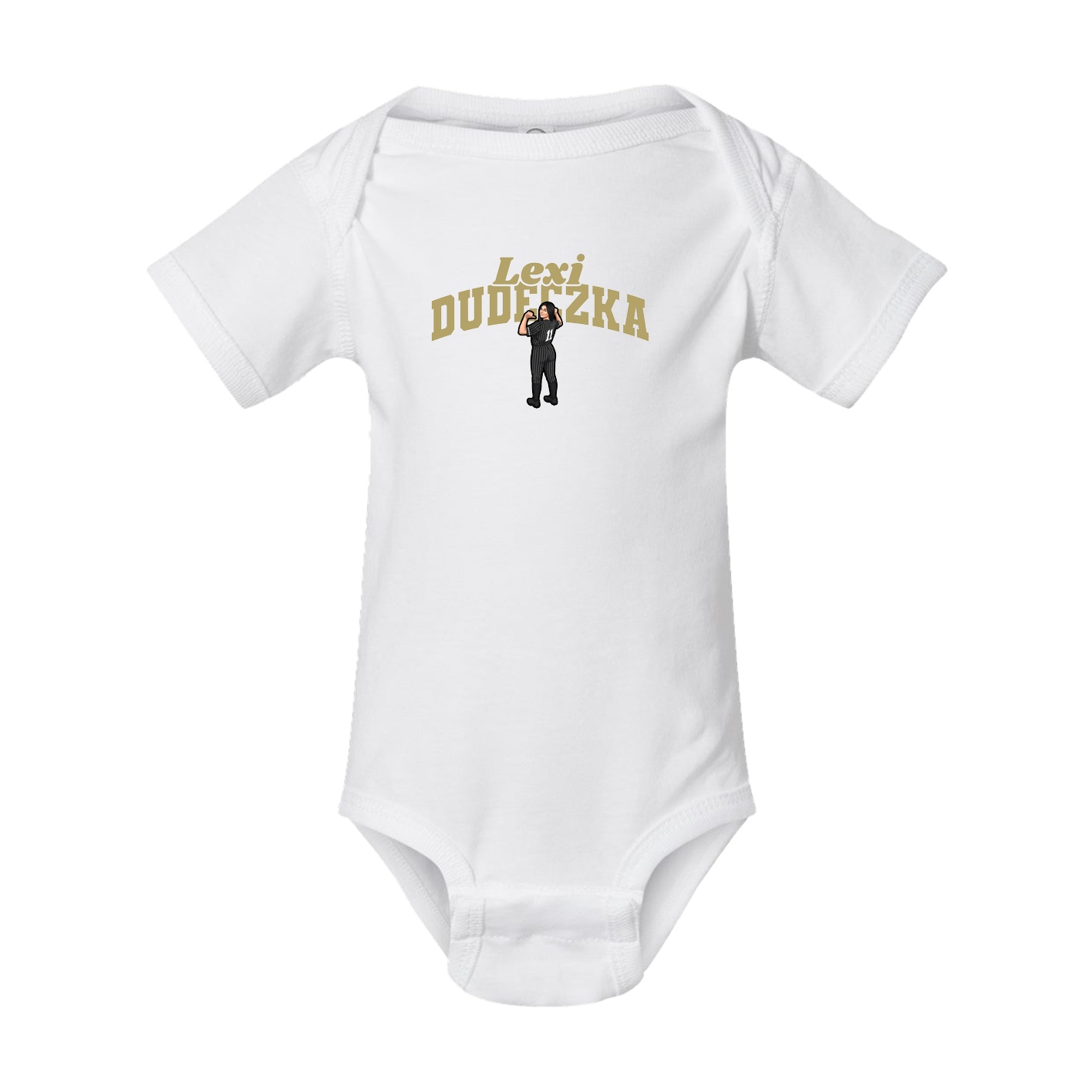 Baby Onesie — Signature Arch in White