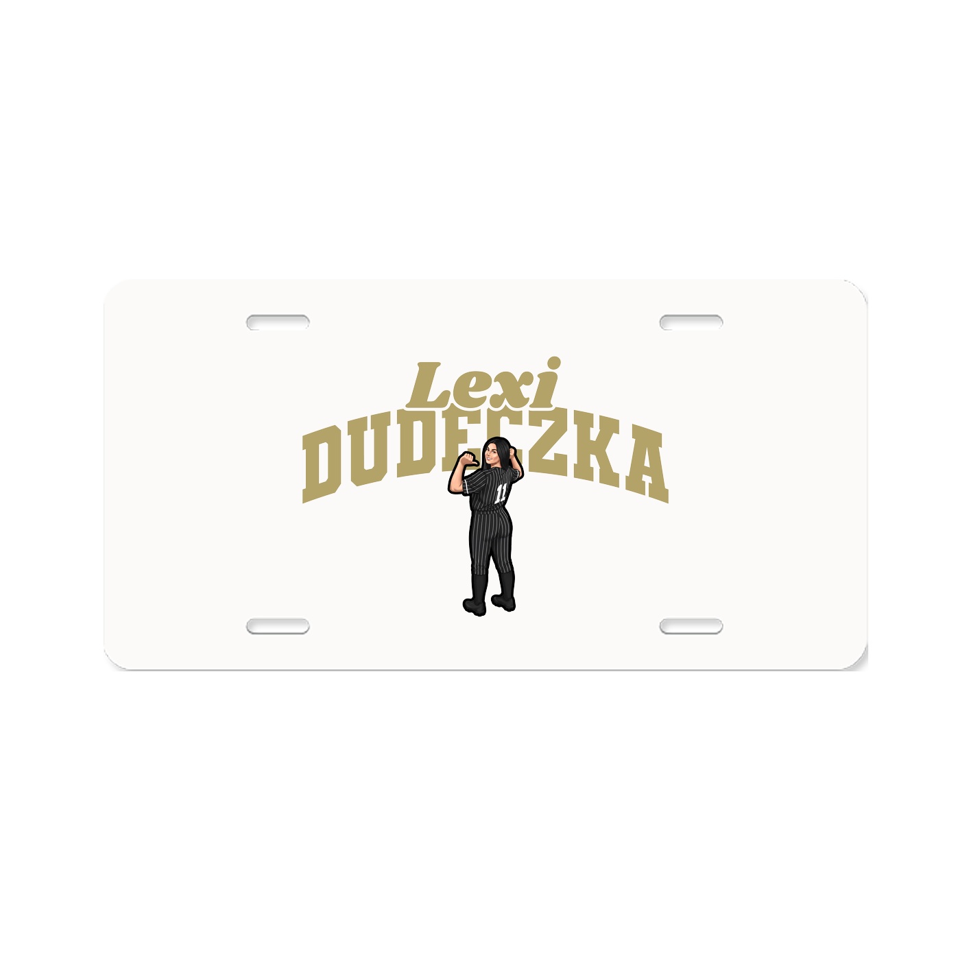 License Plate — Signature Arch in Classic