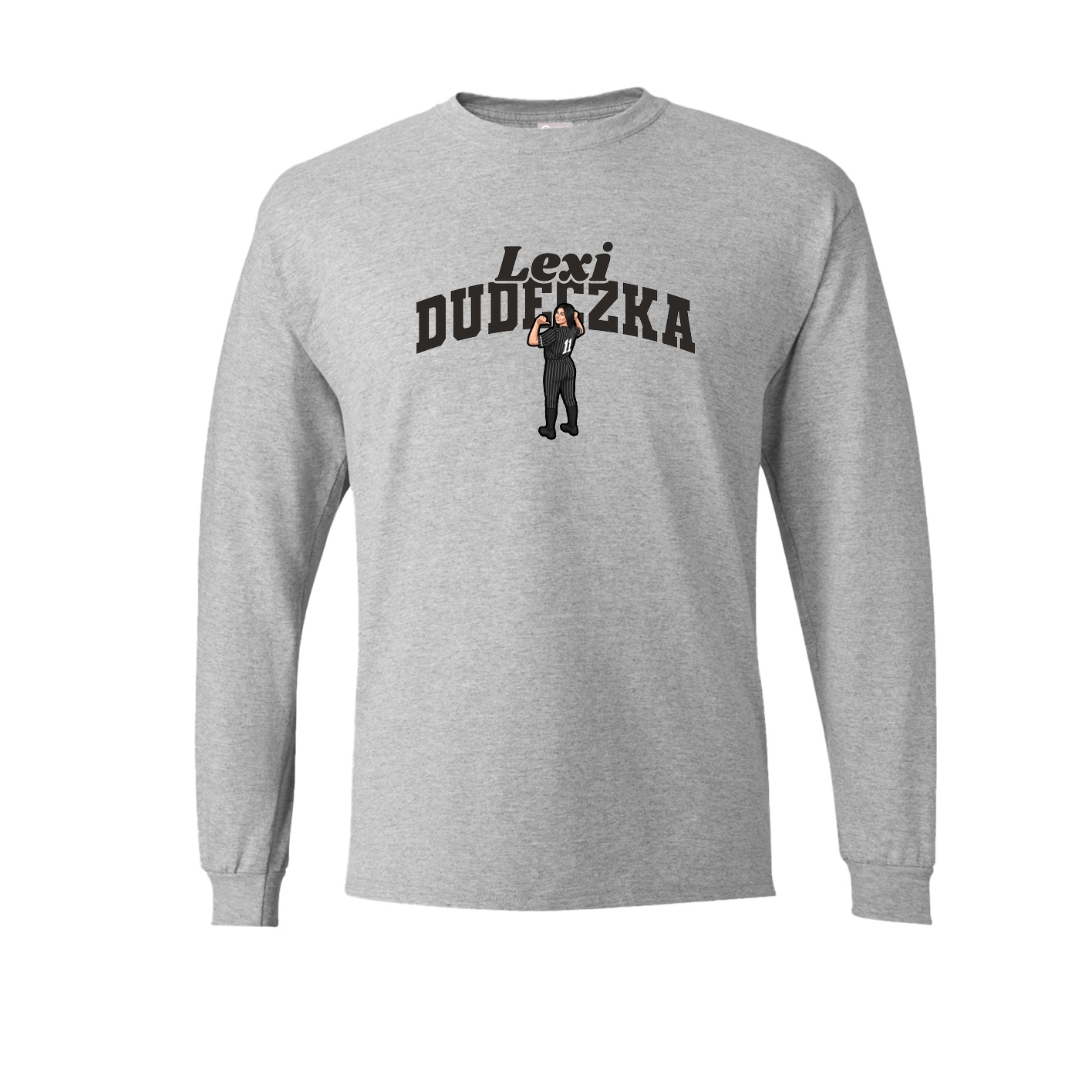 Long Sleeve Tee — Signature Arch in Grey