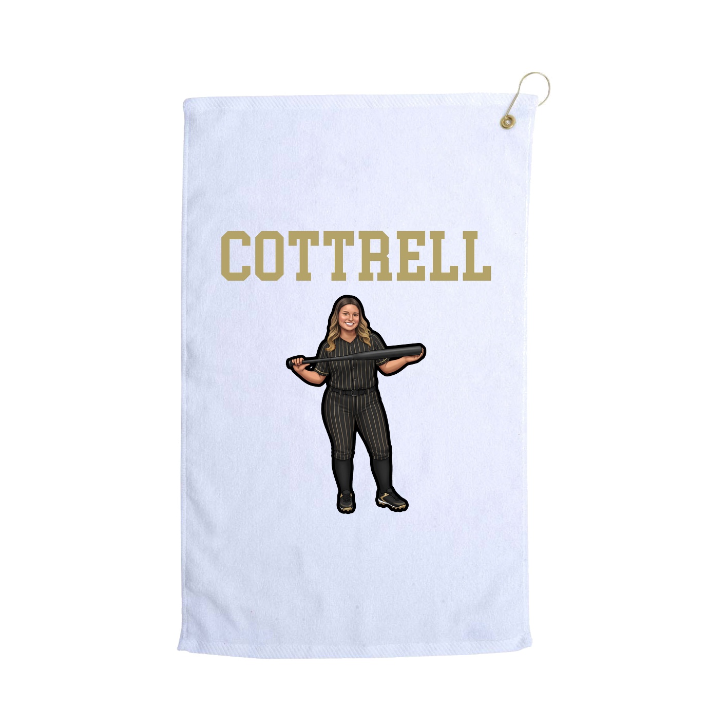 Golf Towel — Shirsey in White