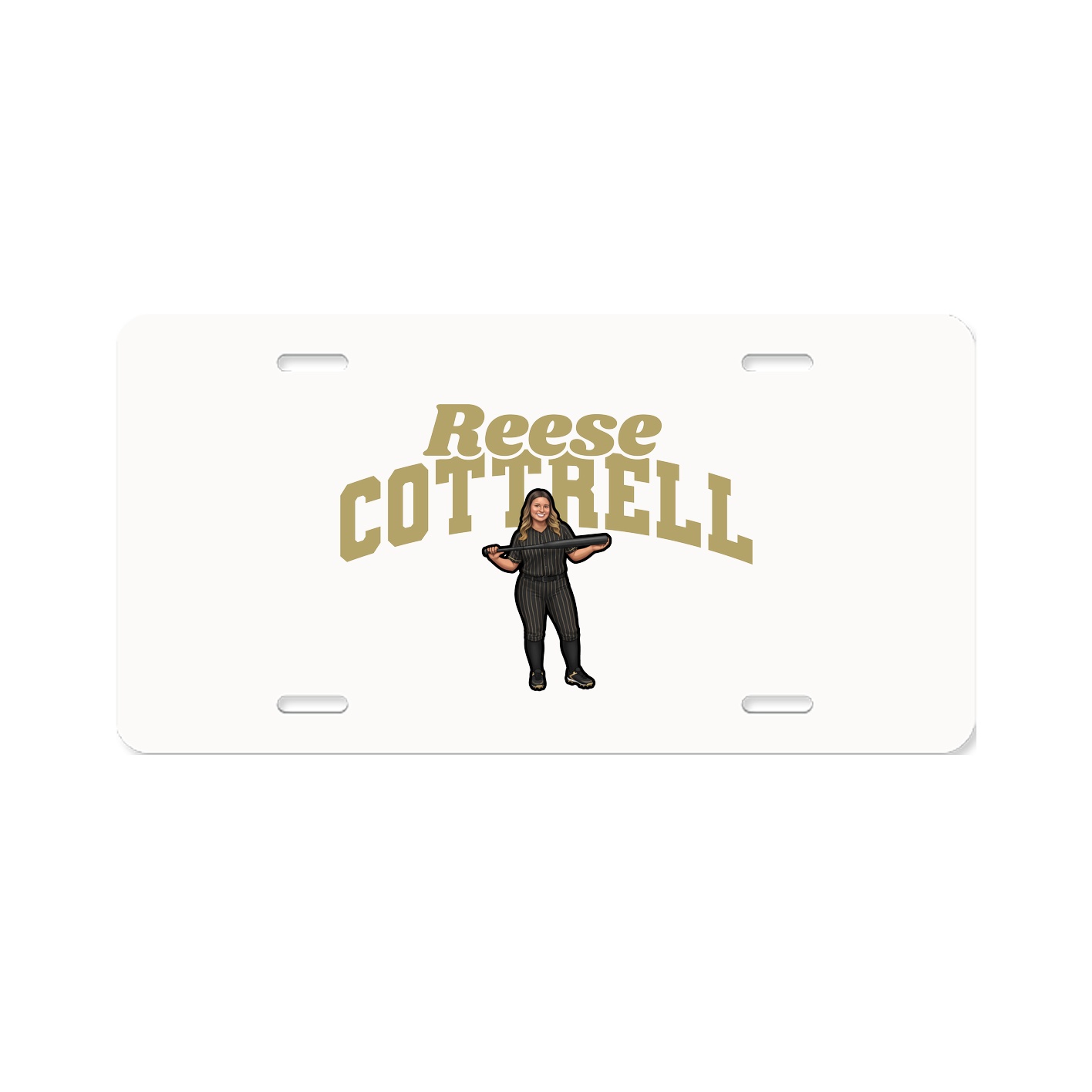 License Plate — Signature Arch in Classic
