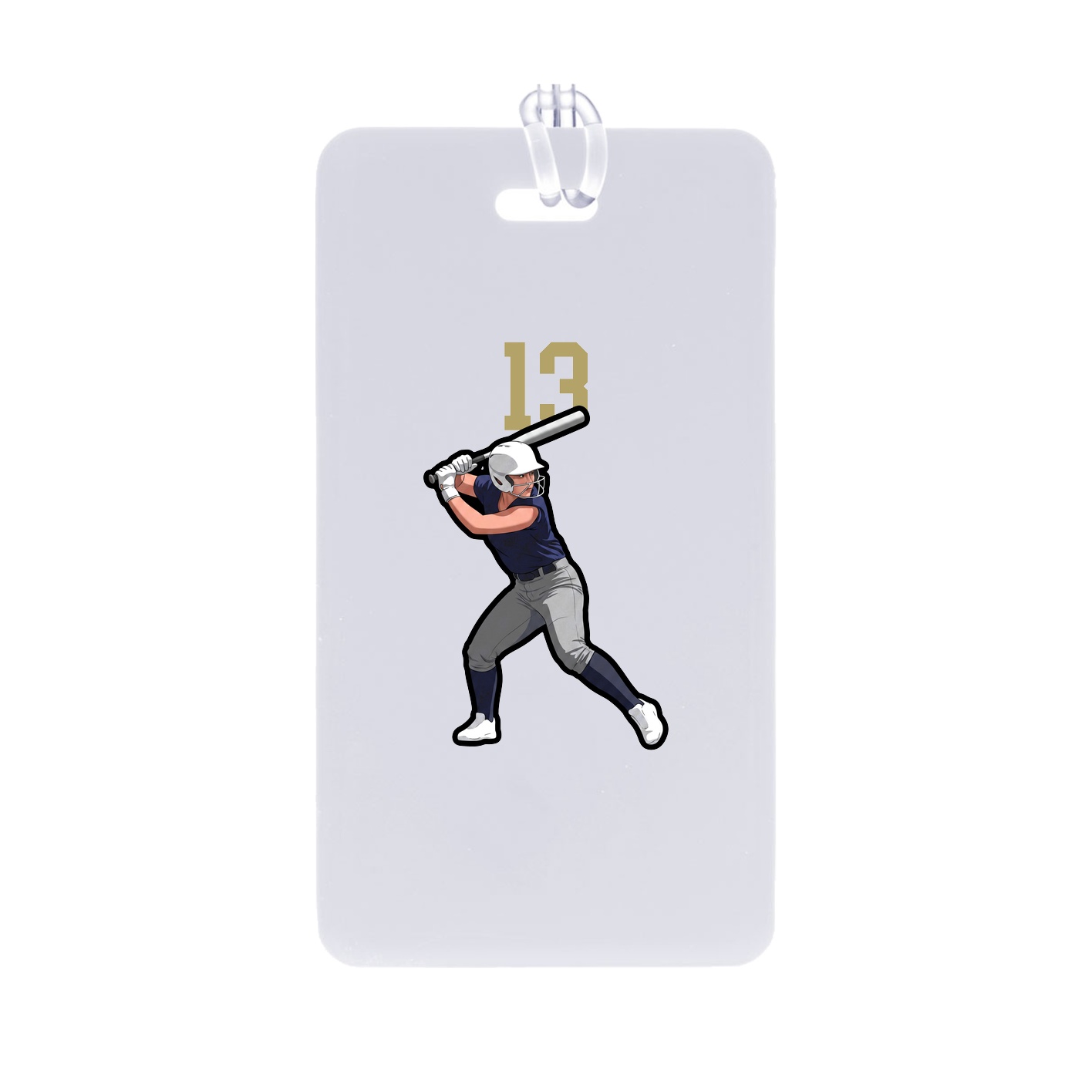 Bag Tag — Number Top in Classic