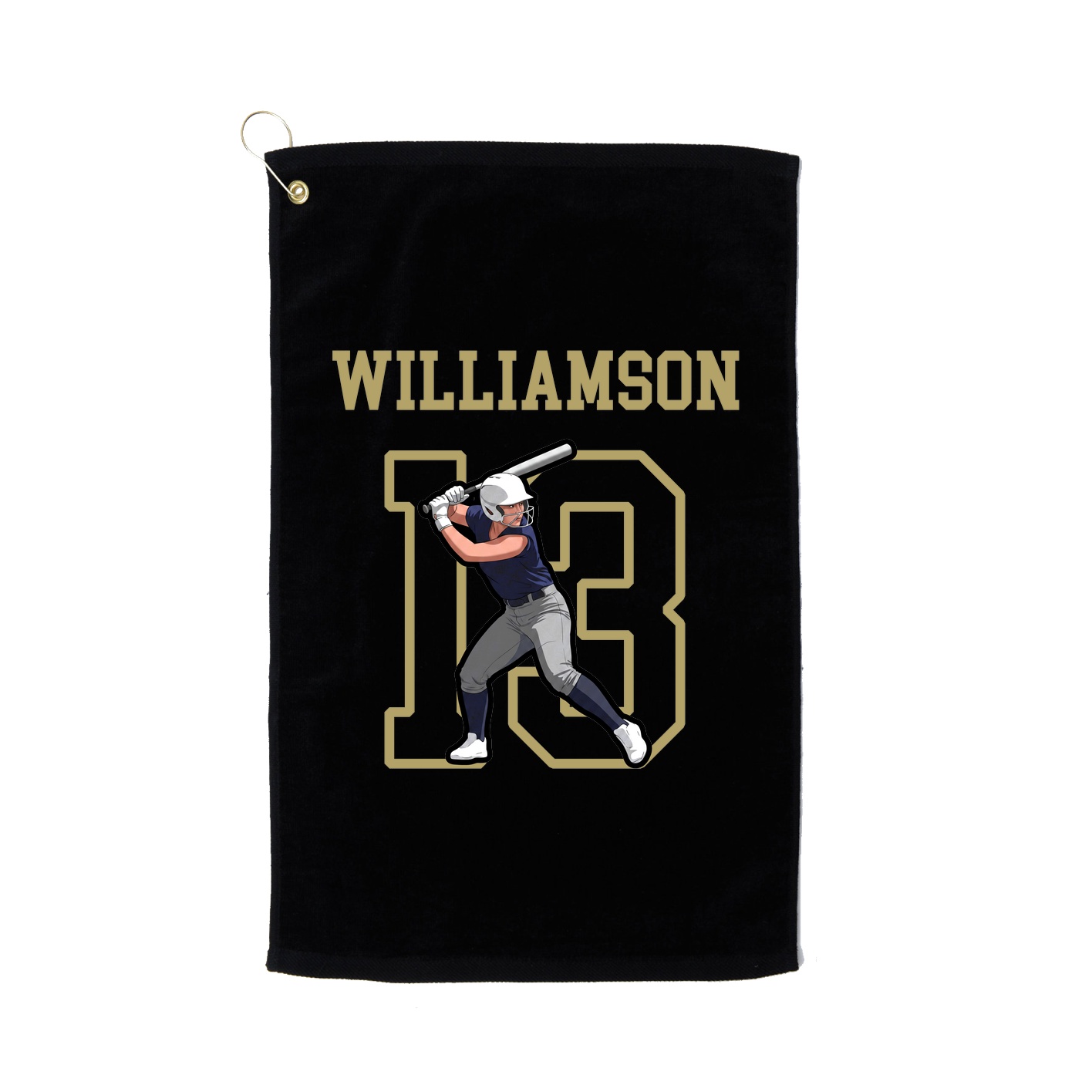 Golf Towel — Shirsey in Black