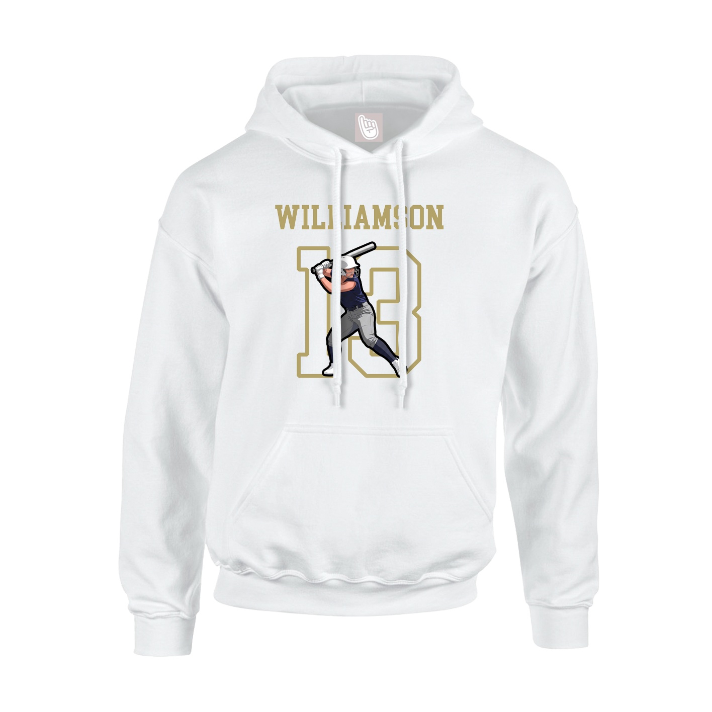 Youth Hoodie — Shirsey in White