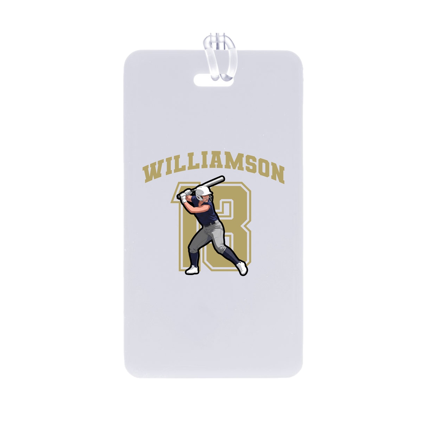 Bag Tag — Number in Classic