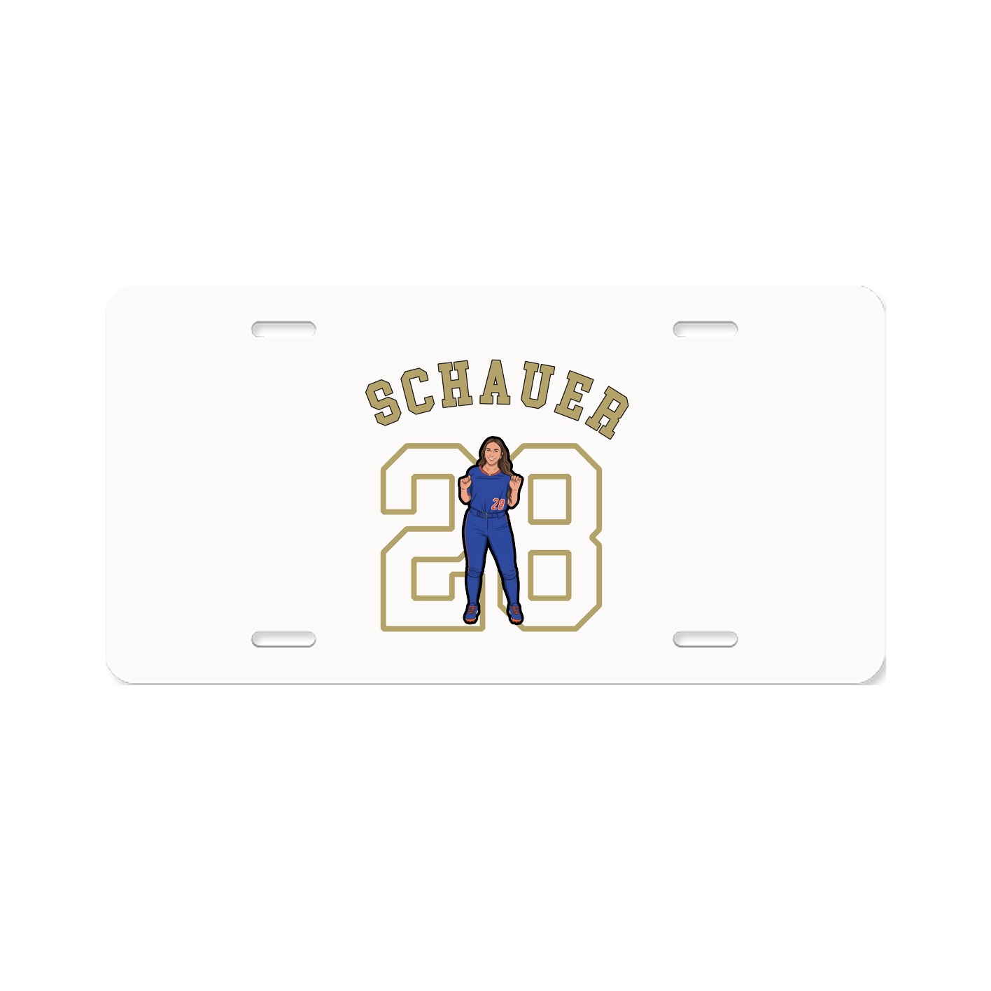 License Plate — Shirsey Arch in Classic