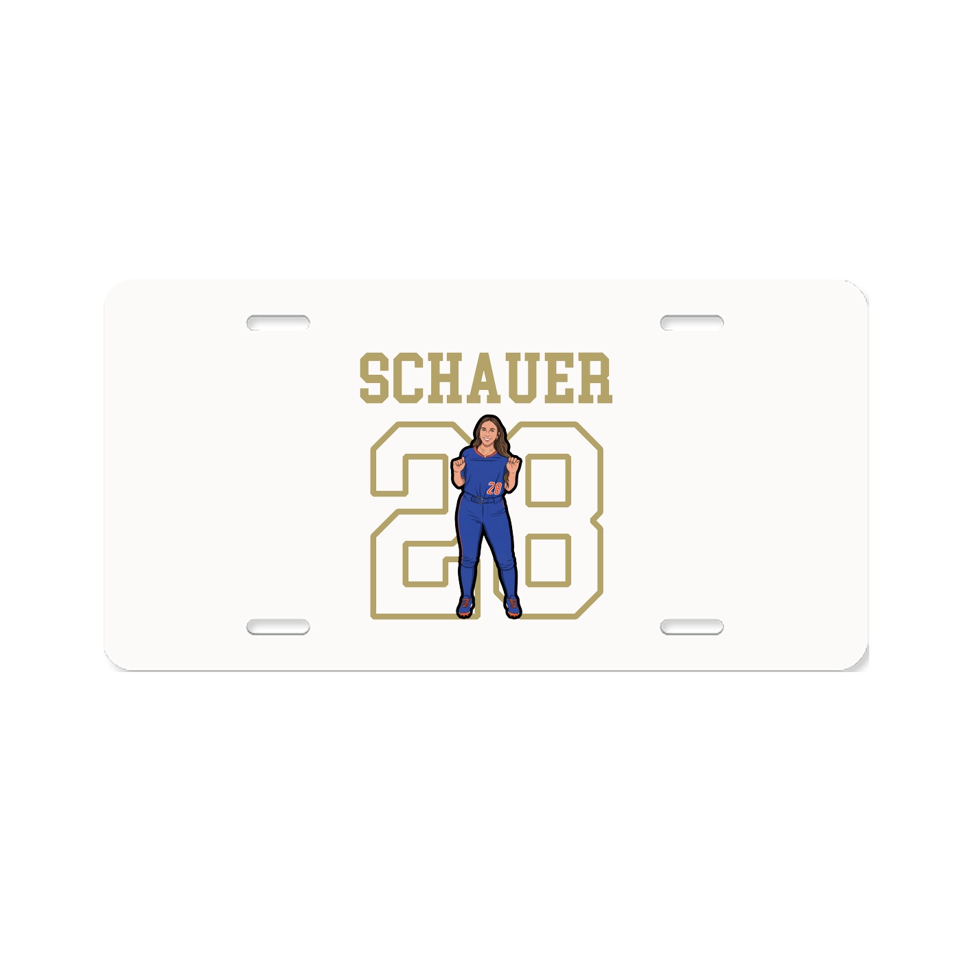 License Plate — Shirsey in Classic