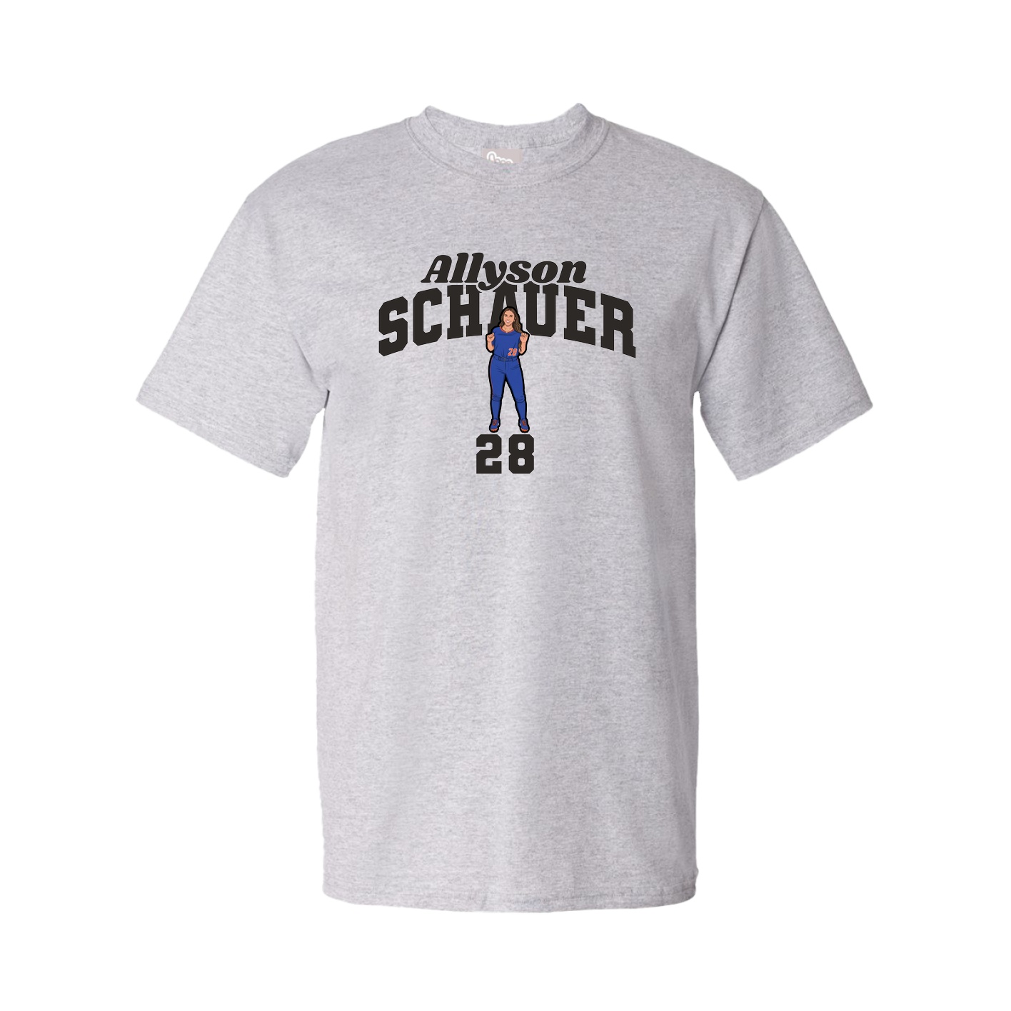 Youth Tee — Signature Arch in Grey