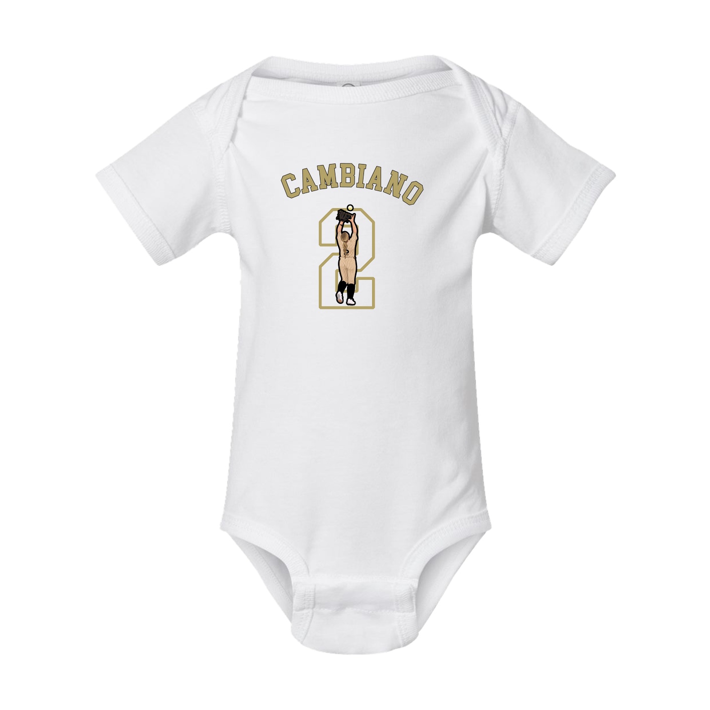 Baby Onesie — Shirsey Arch in White