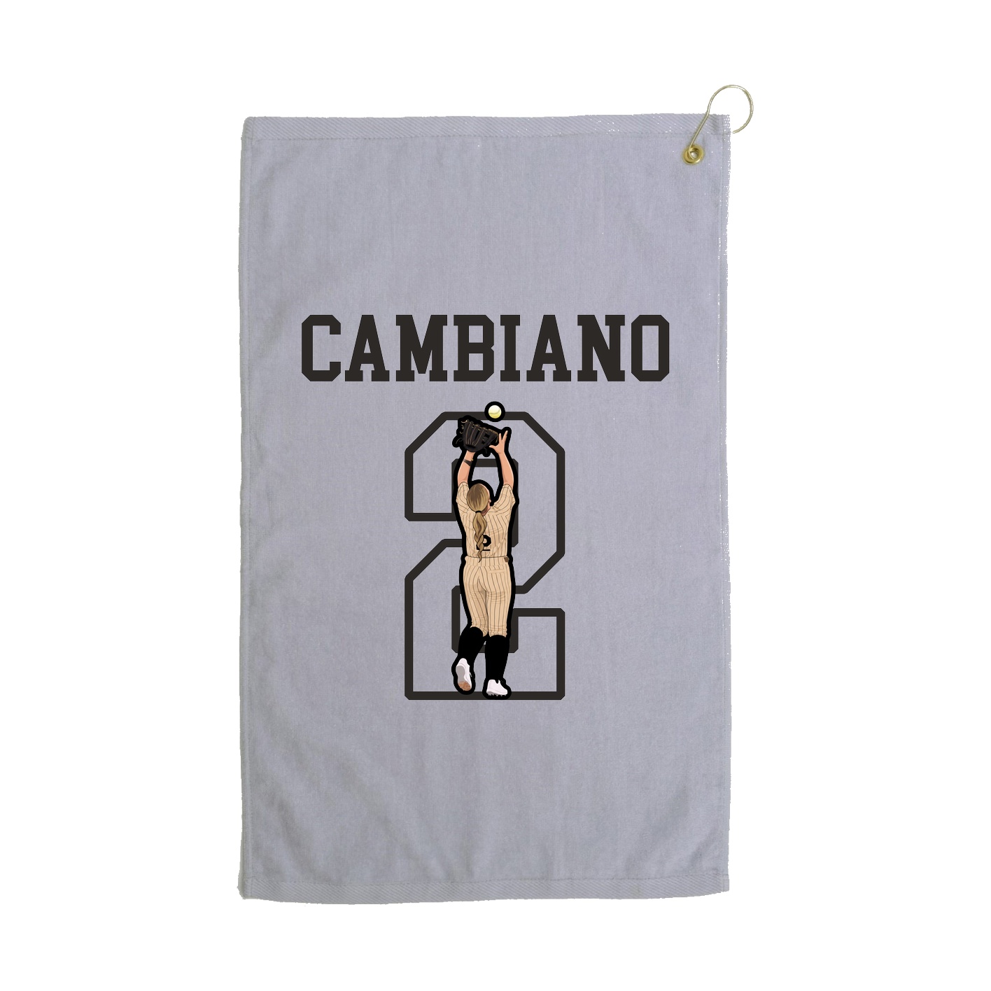 Golf Towel — Shirsey in Grey