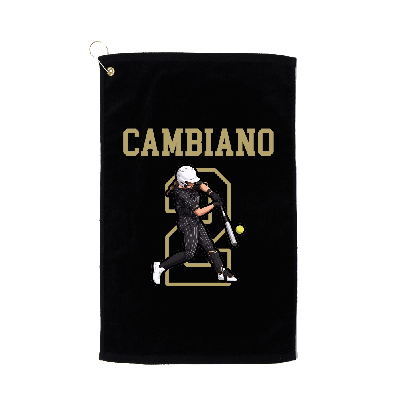 Golf Towel — Shirsey in Black