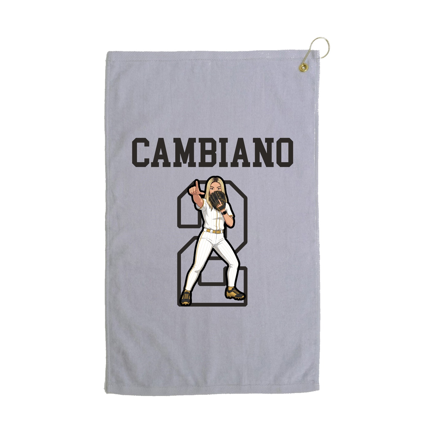 Golf Towel — Shirsey in Grey