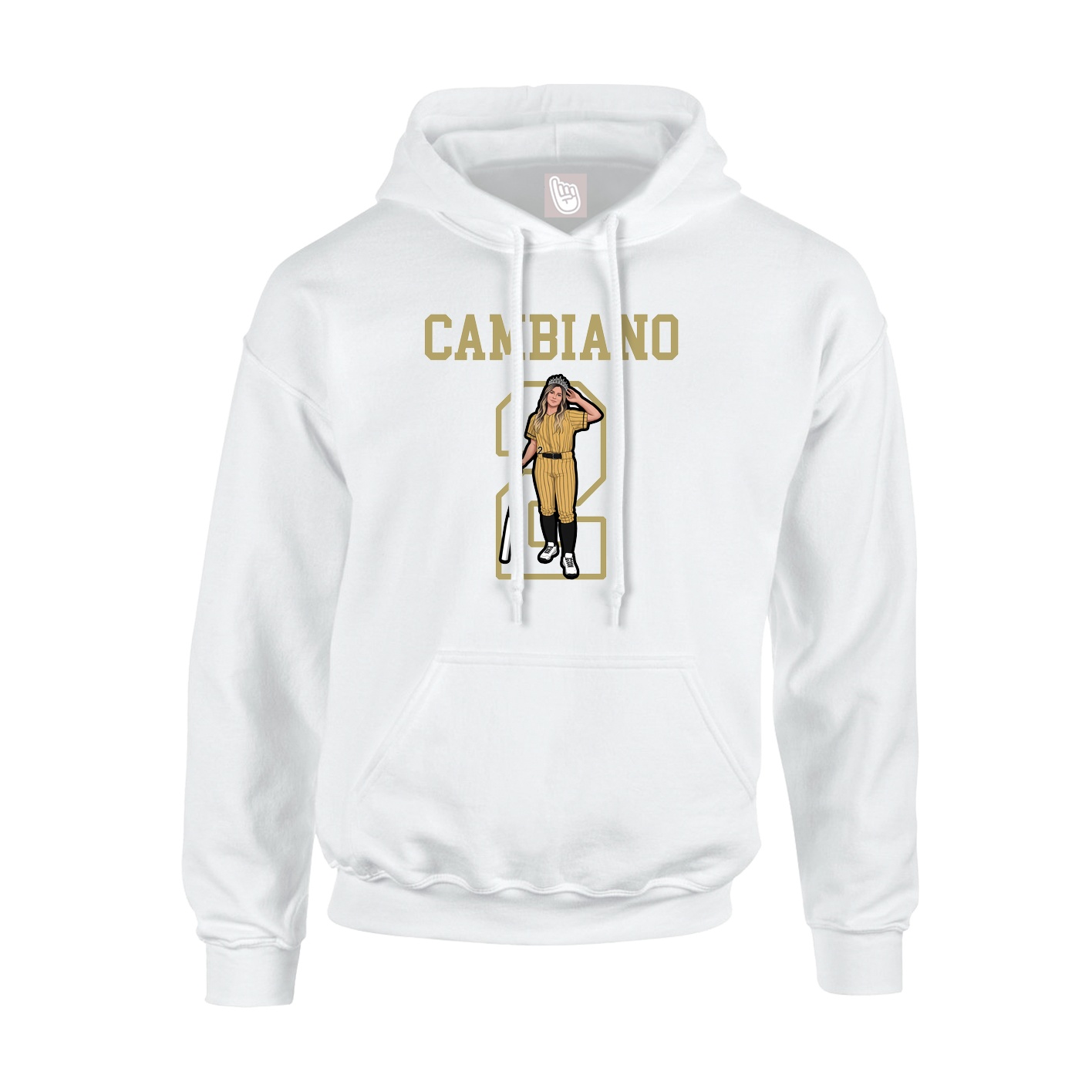 Youth Hoodie — Shirsey in White