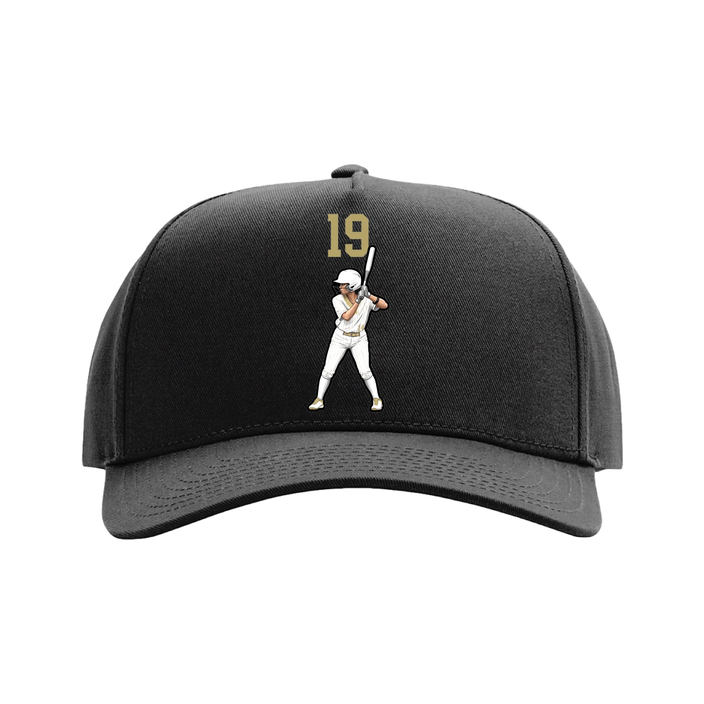 Full Fabric Five-Panel Champ Cap