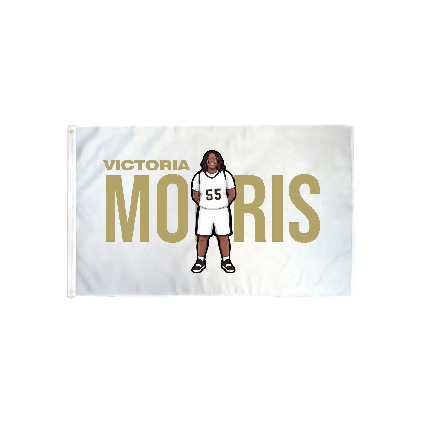 3x5 Flag — Player Name in Classic
