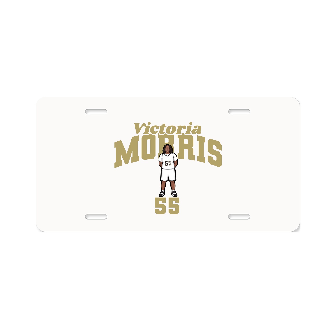 License Plate — Signature Arch in Classic