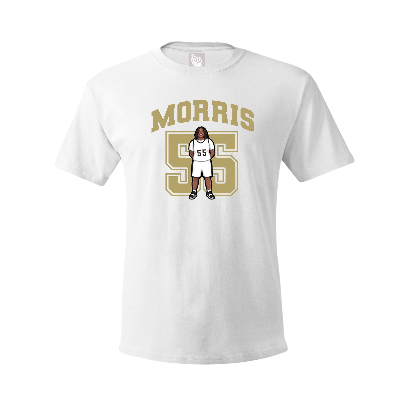 Tee — Number in White