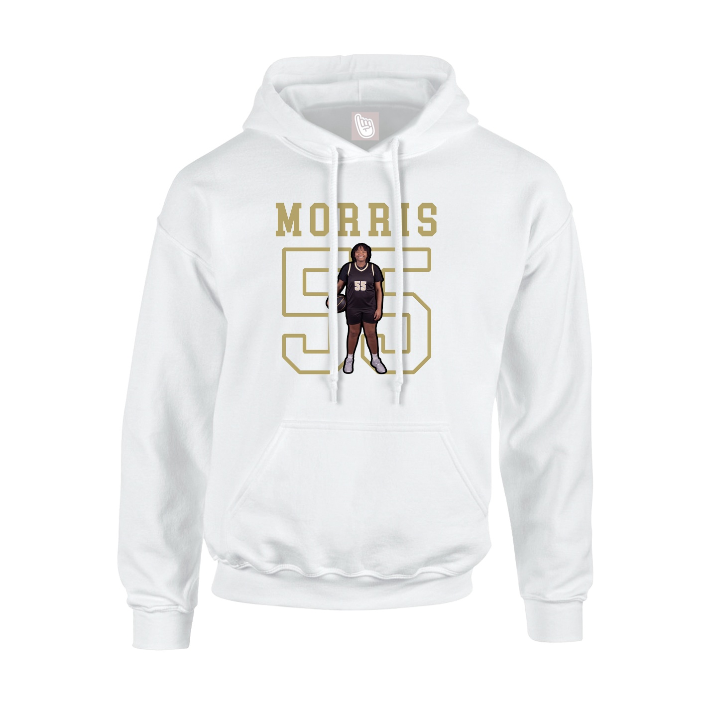 Youth Hoodie — Shirsey in White