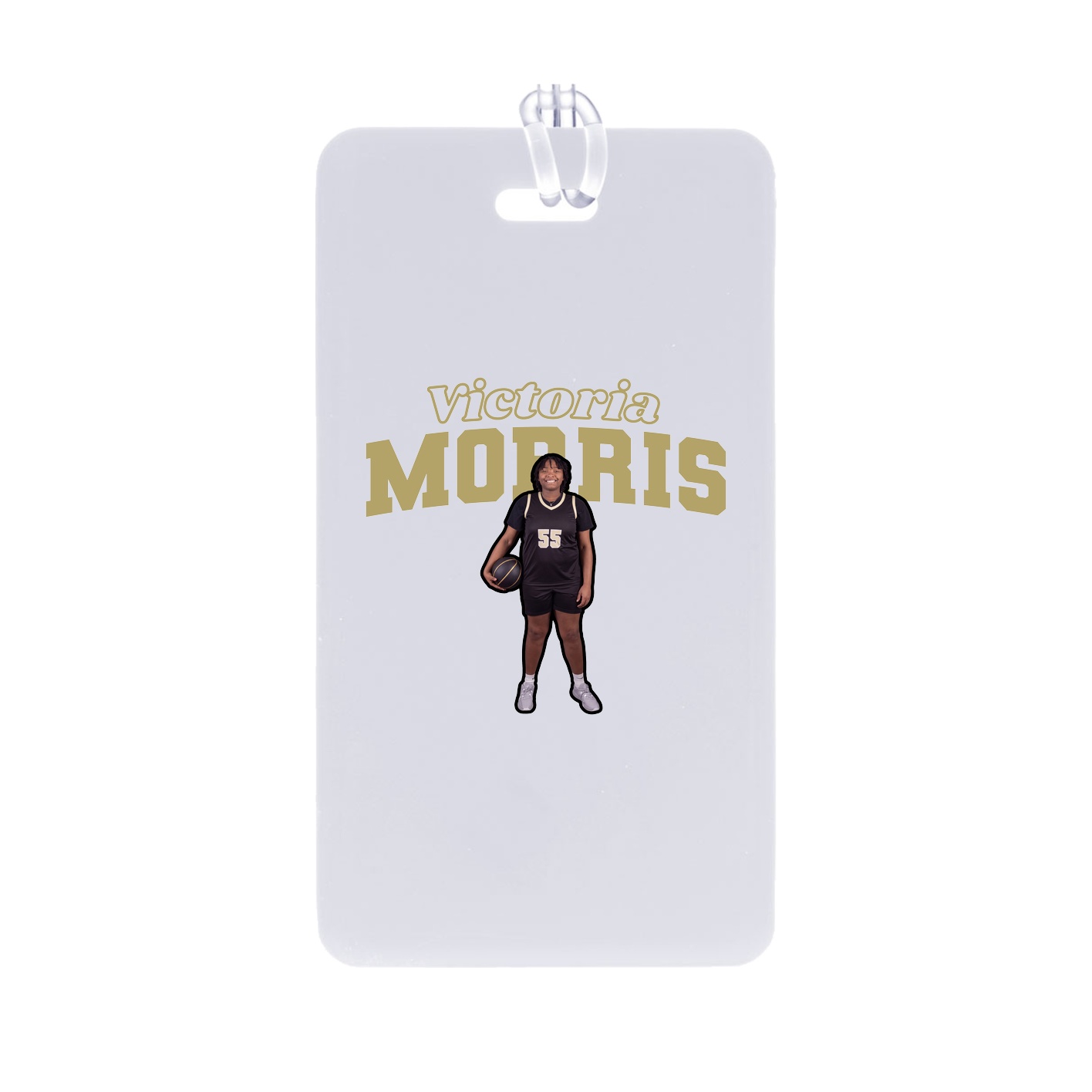 Bag Tag — Name Arch in Classic
