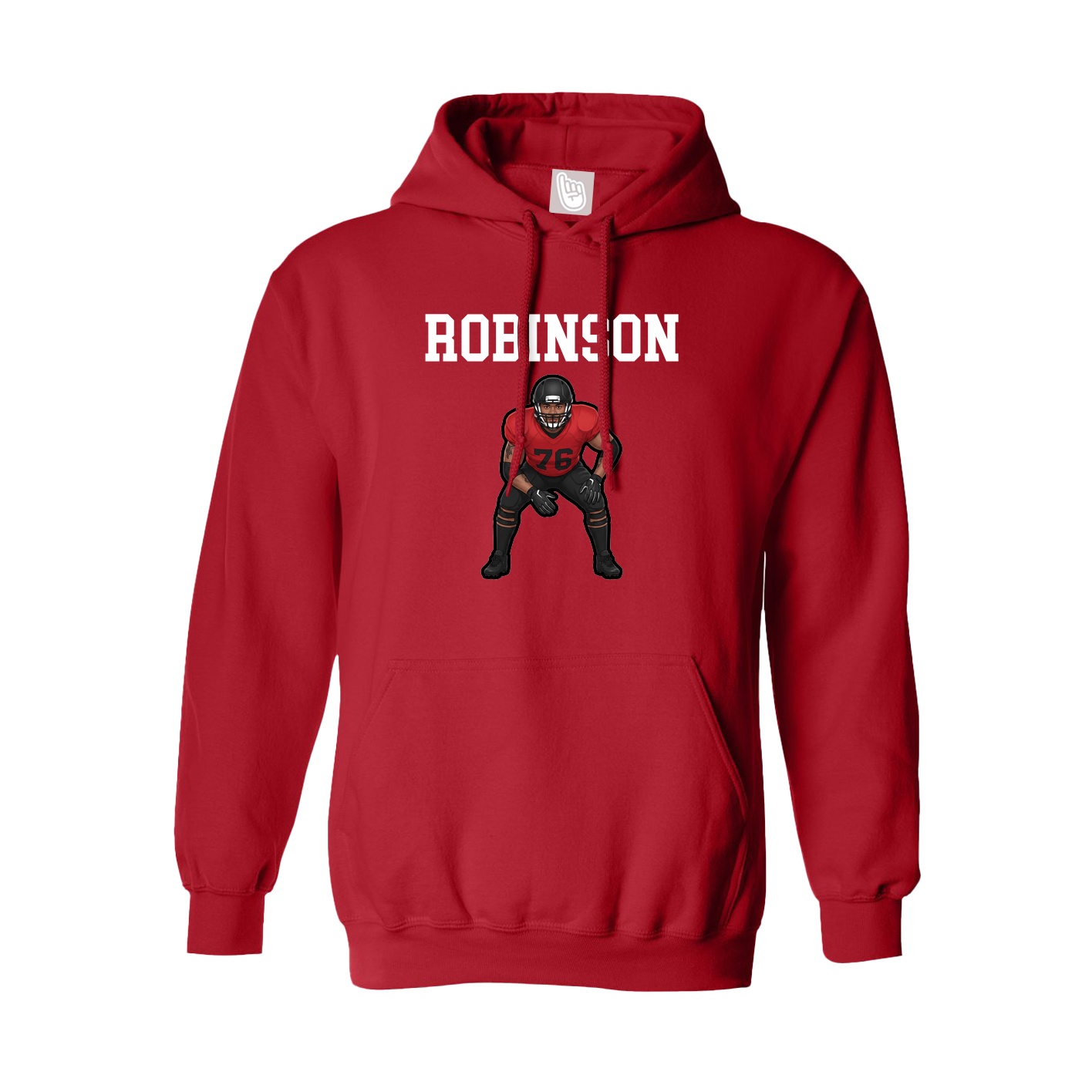 Hoodie — Shirsey in Red