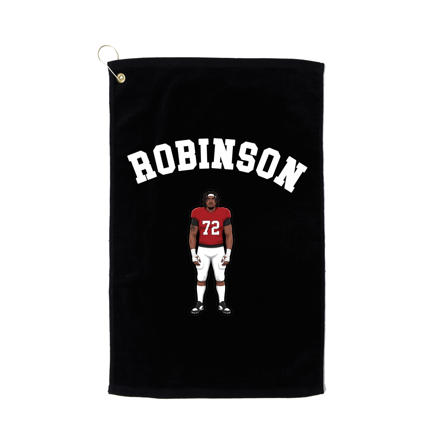 Golf Towel — Shirsey Arch in Black