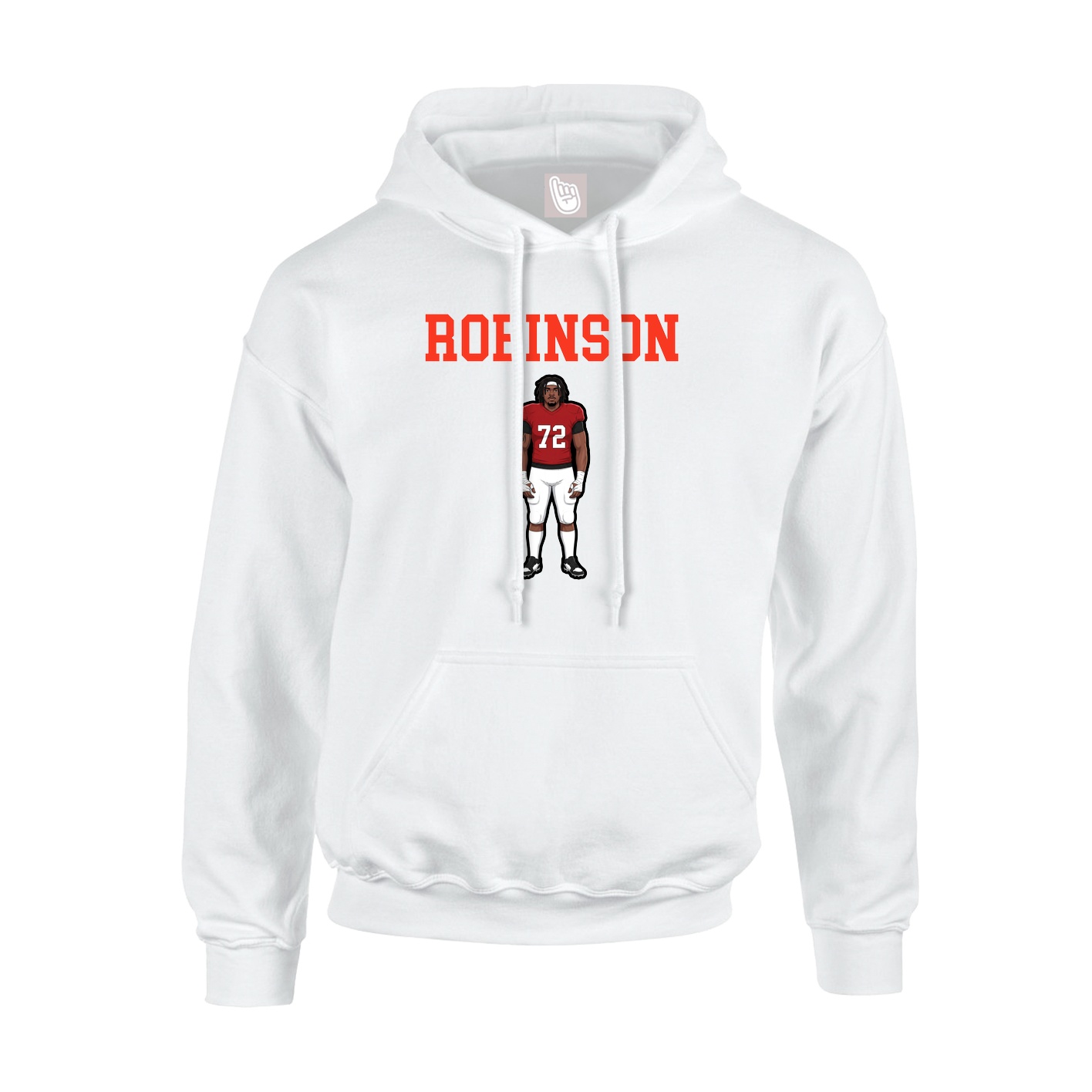 Hoodie — Shirsey in White