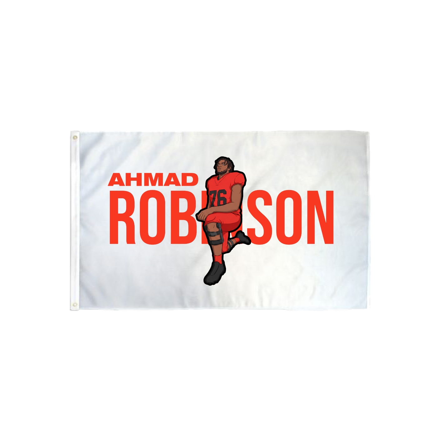 3x5 Flag — Player Name in Classic