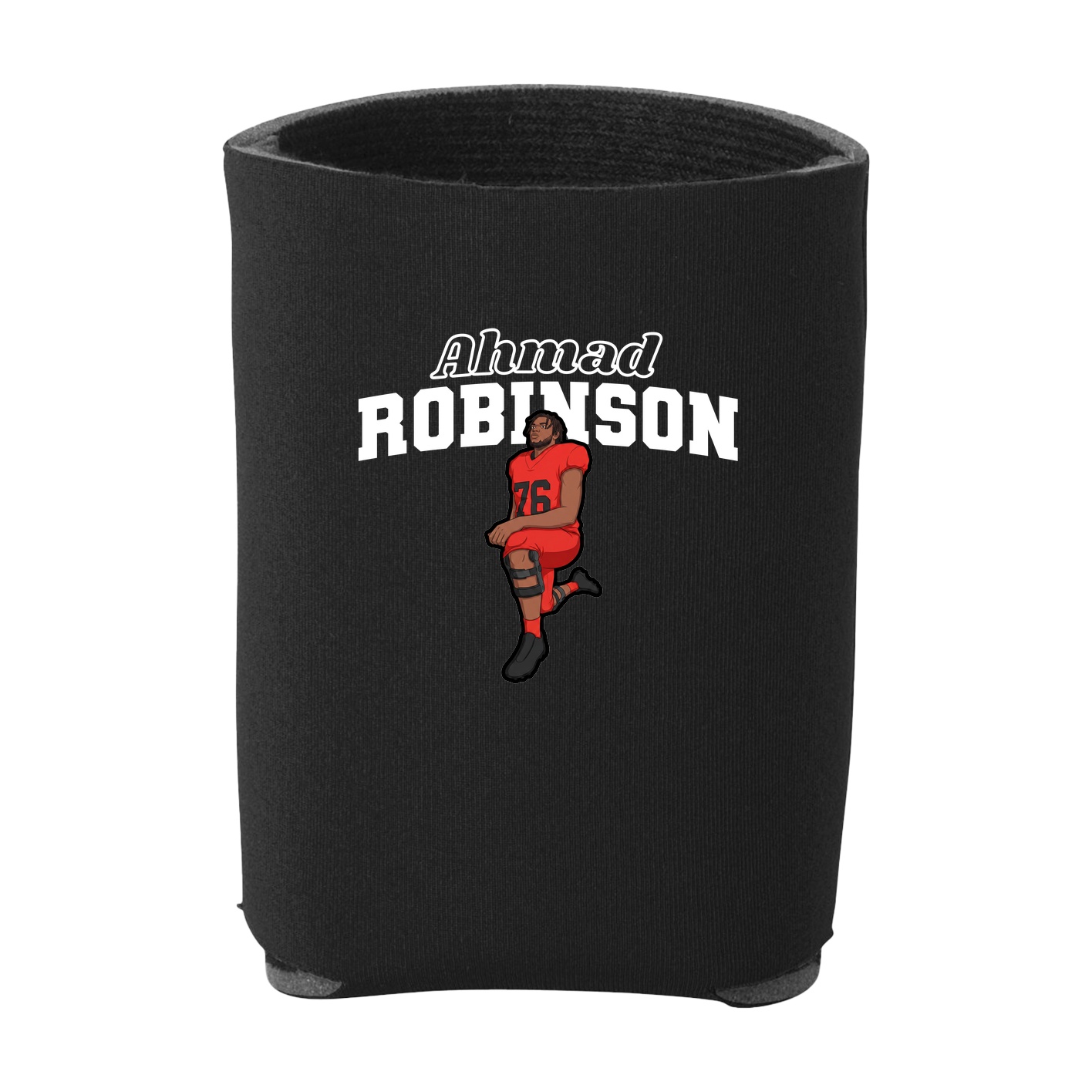 Can Holder — Name Arch in Black