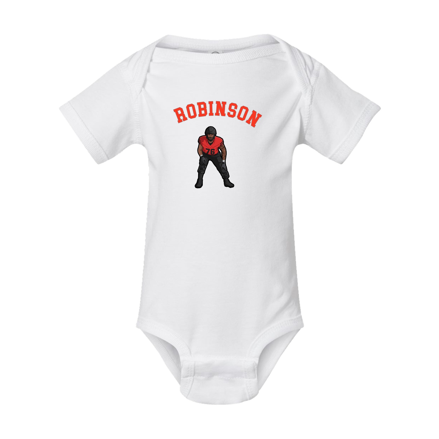 Baby Onesie — Shirsey Arch in White
