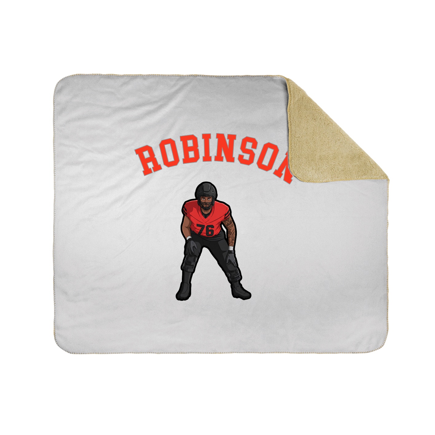 Throw Blanket — Shirsey Arch in White