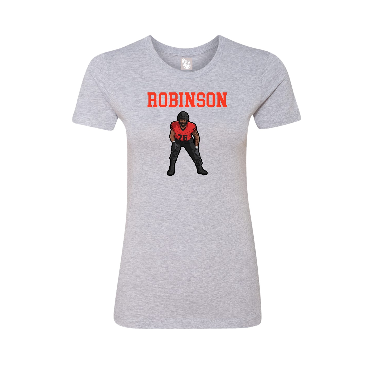 Fitted Women's Tee — Shirsey in Grey