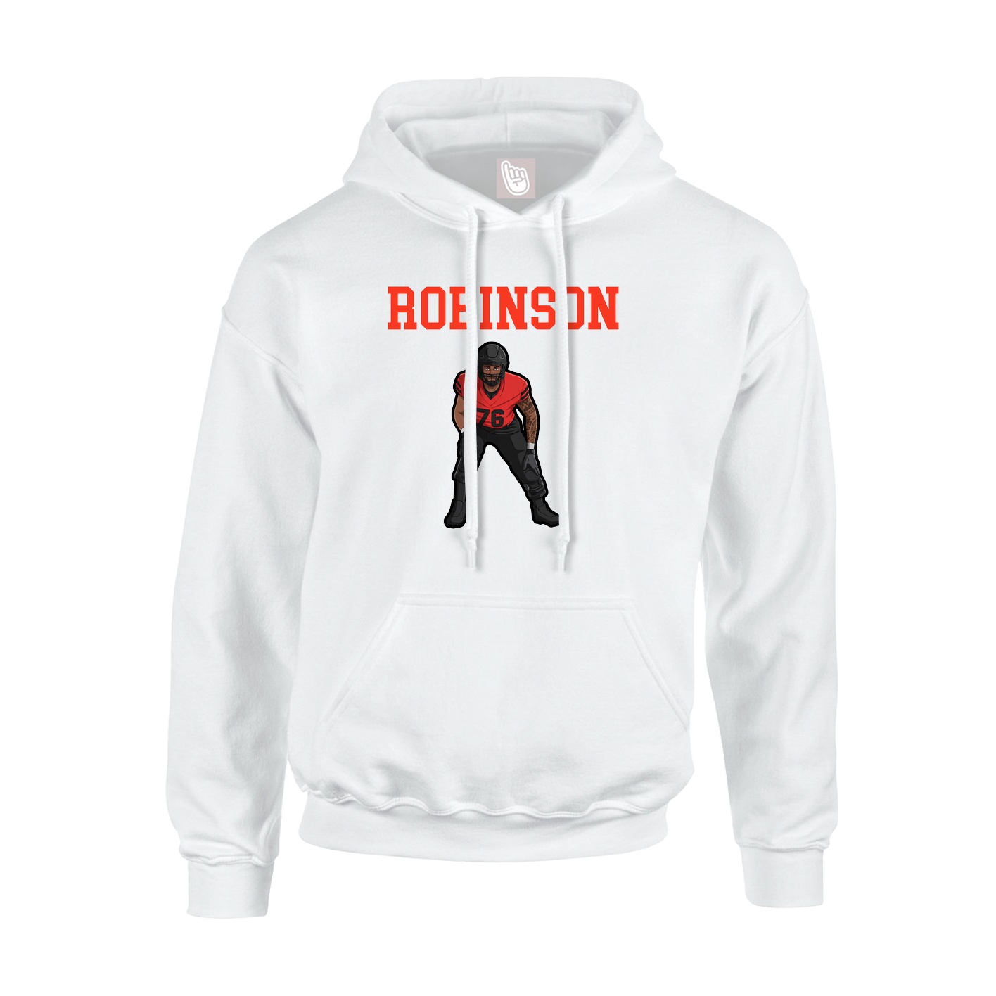 Youth Hoodie — Shirsey in White