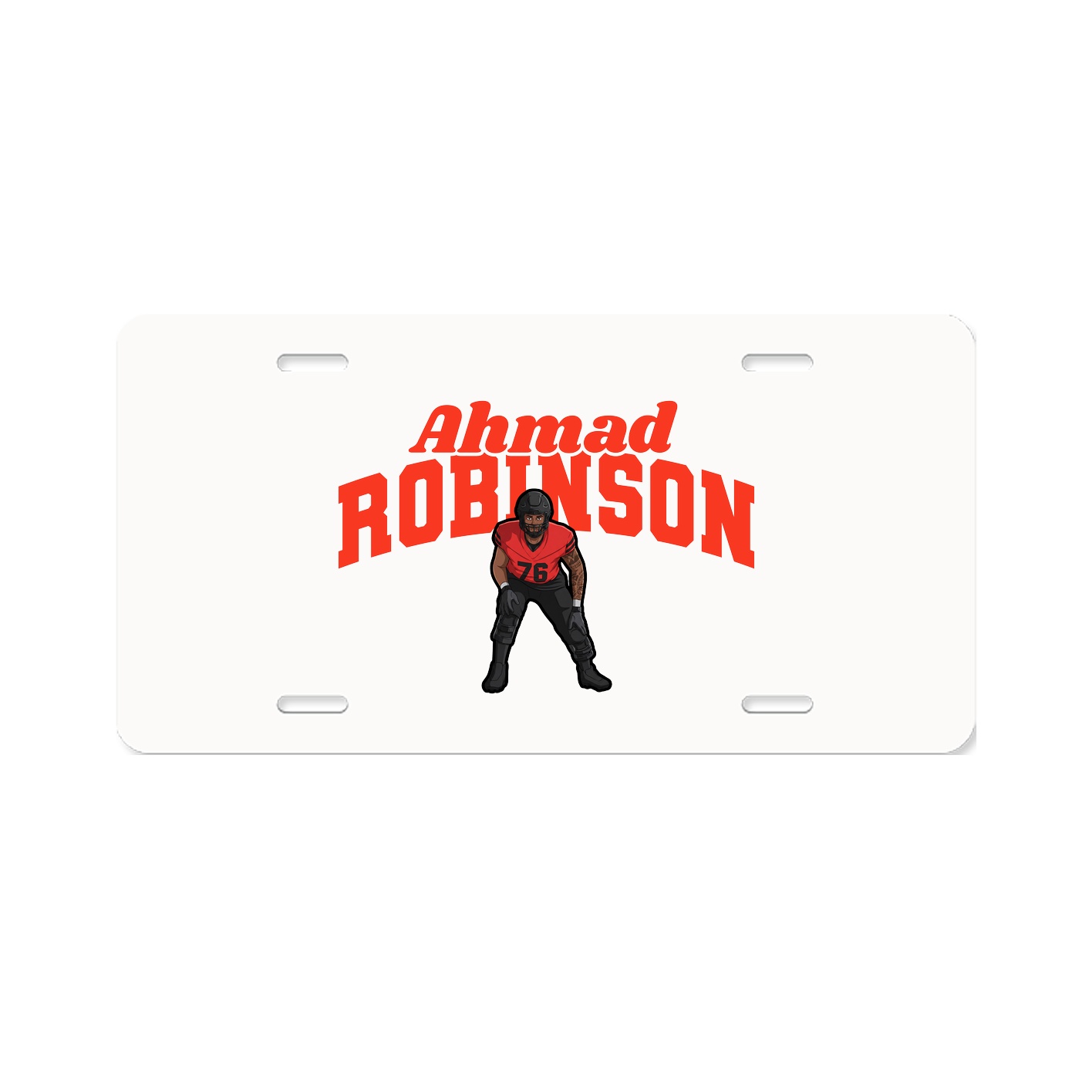 License Plate — Signature Arch in Classic