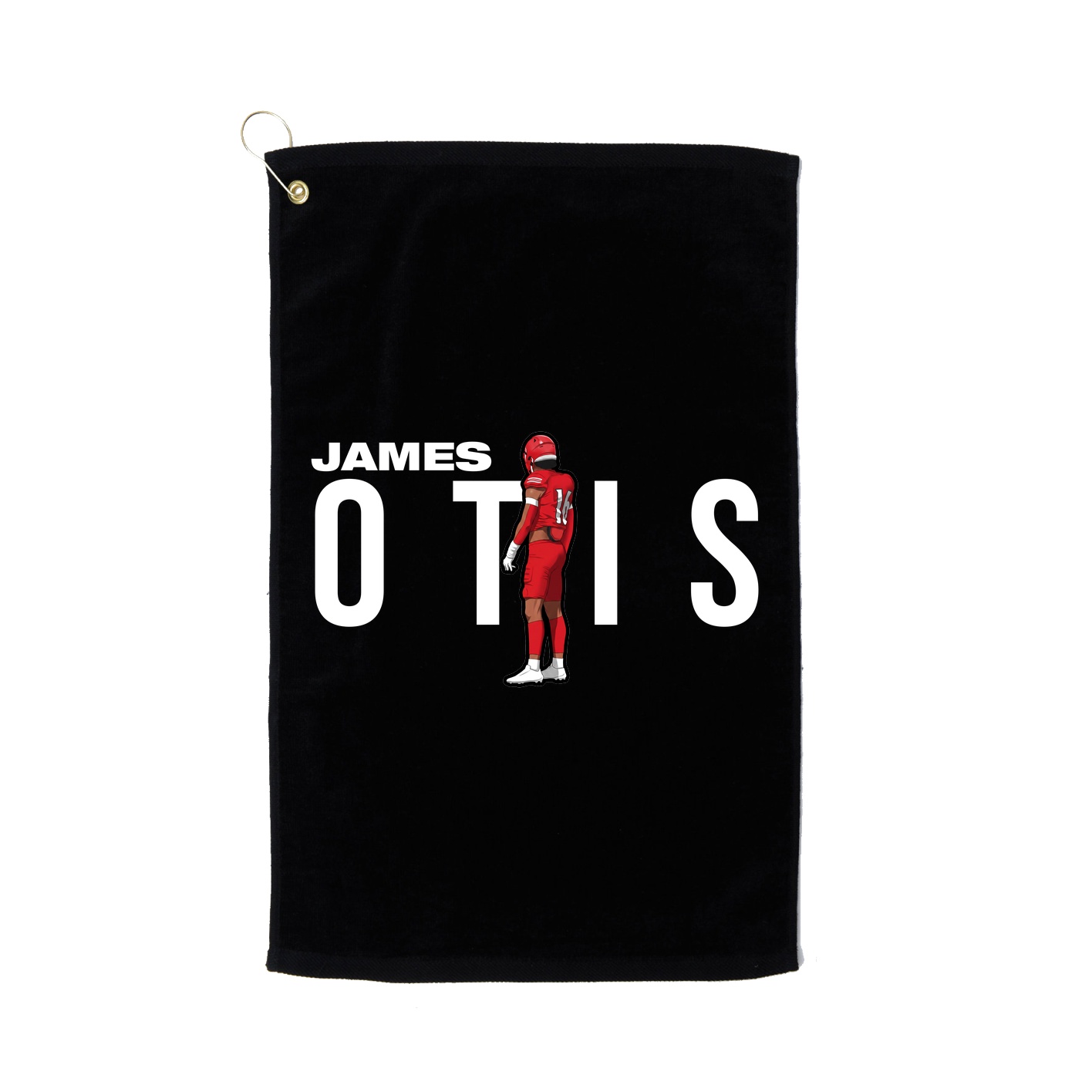Golf Towel — Player Name in Black