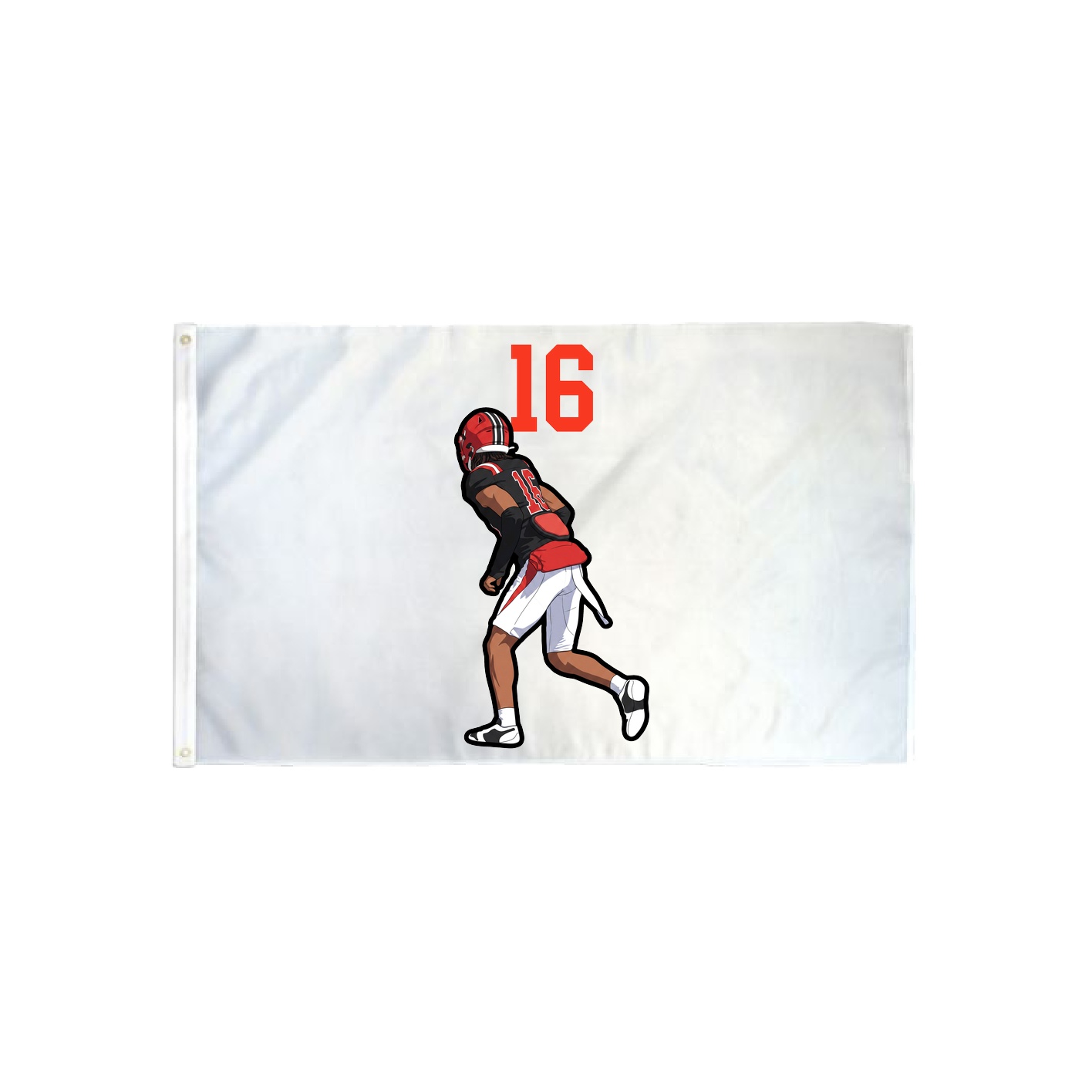 3x5 Flag — Number Top in Classic