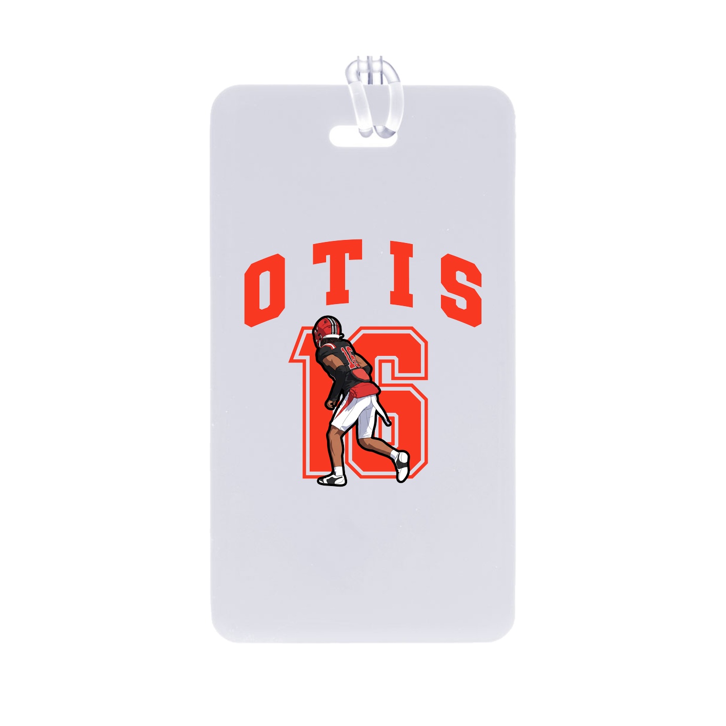 Bag Tag — Number in Classic