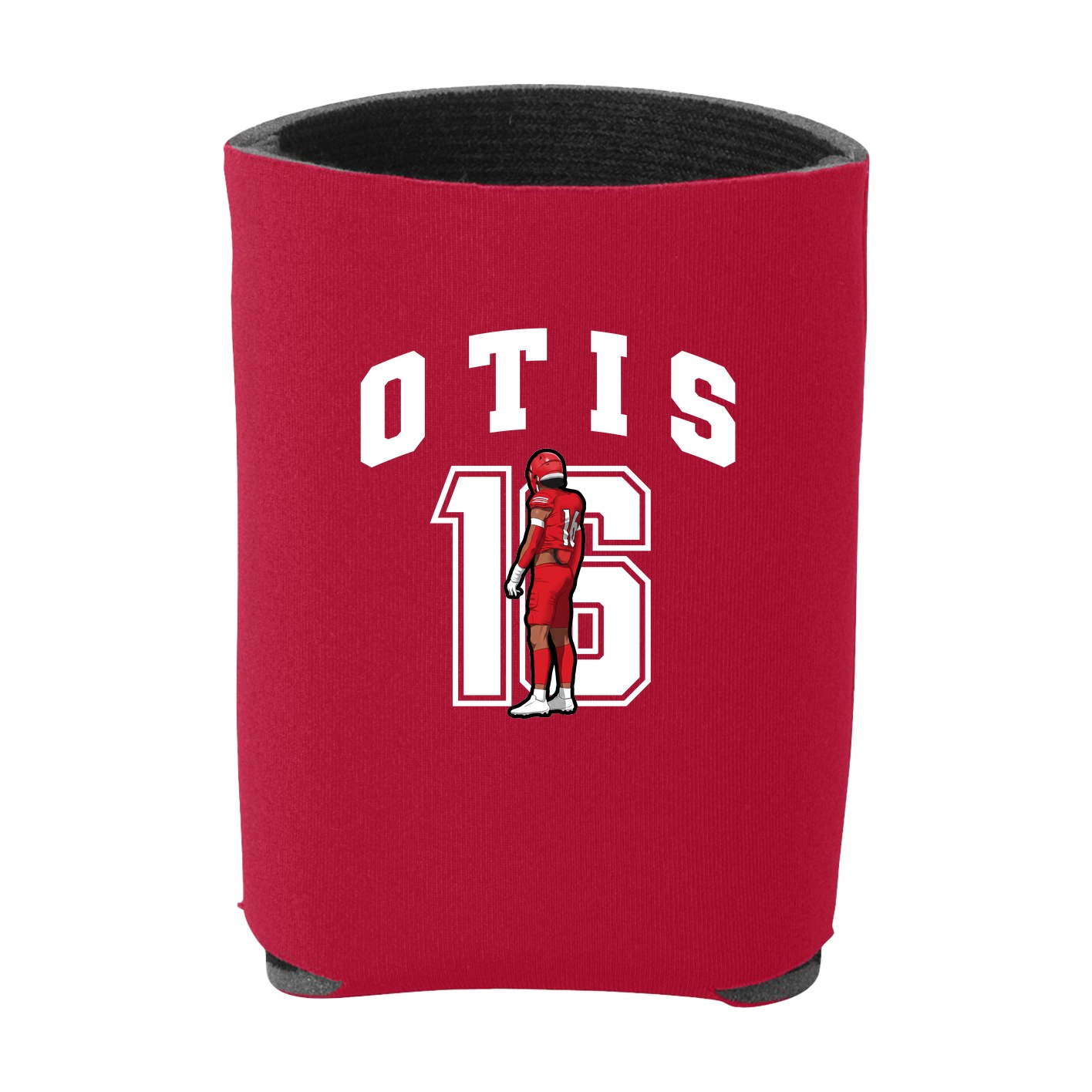 Can Holder — Number in Red