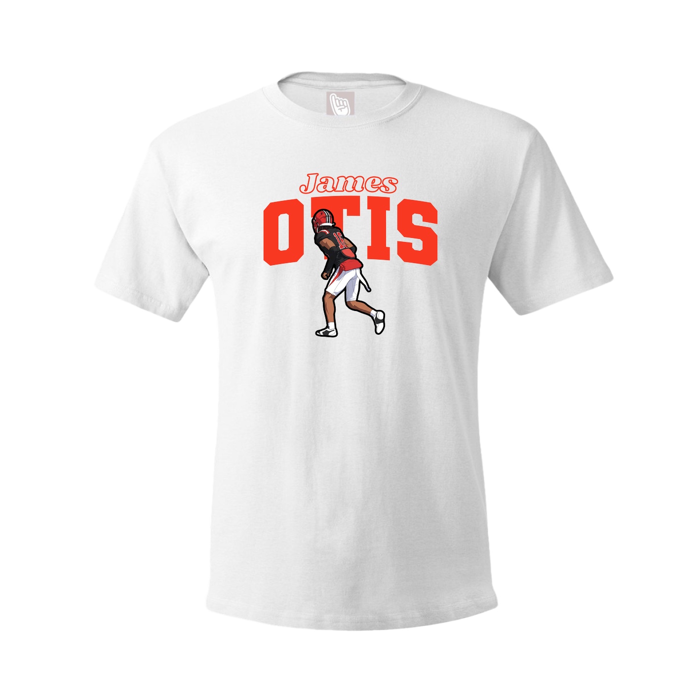 Tee — Name Arch in White