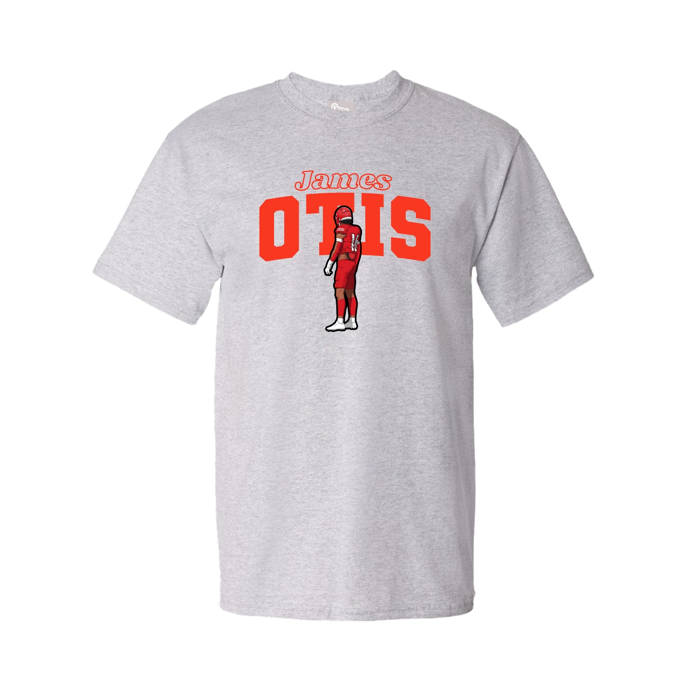 Tee — Name Arch in Grey