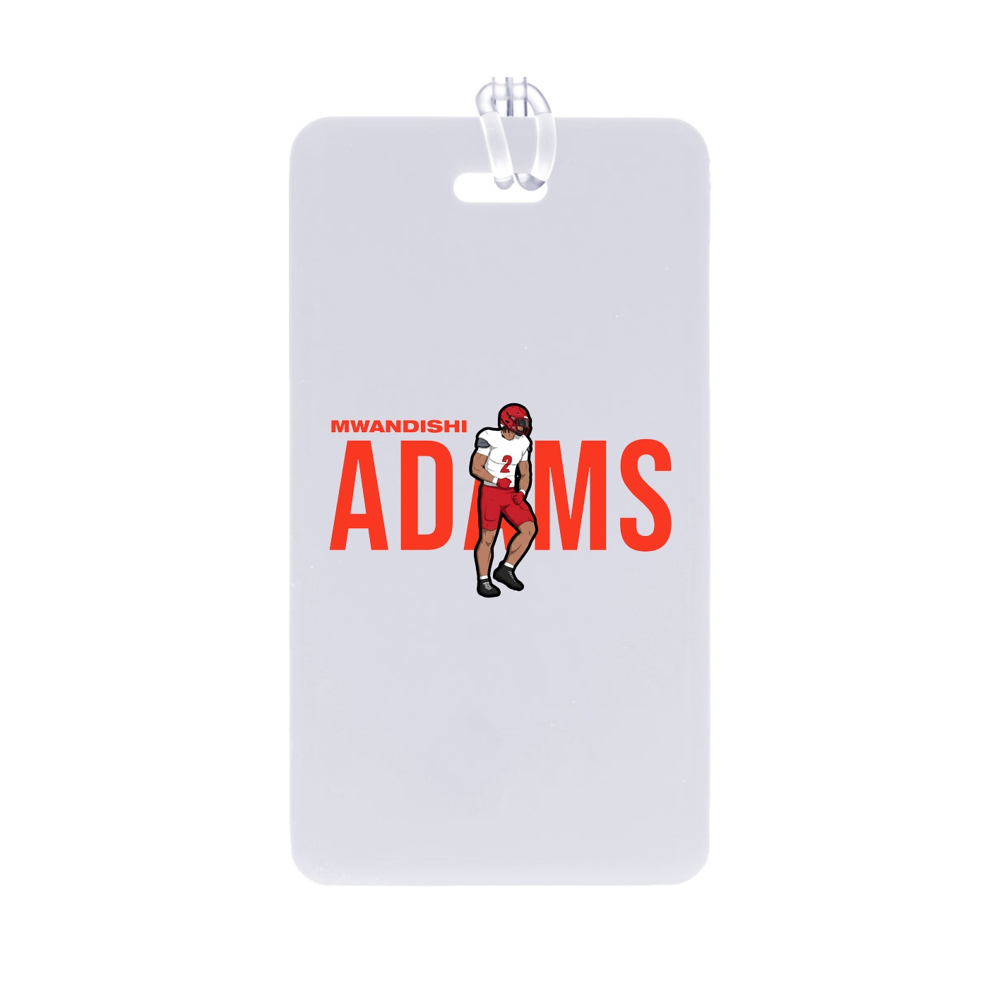 Bag Tag — Player Name in Classic