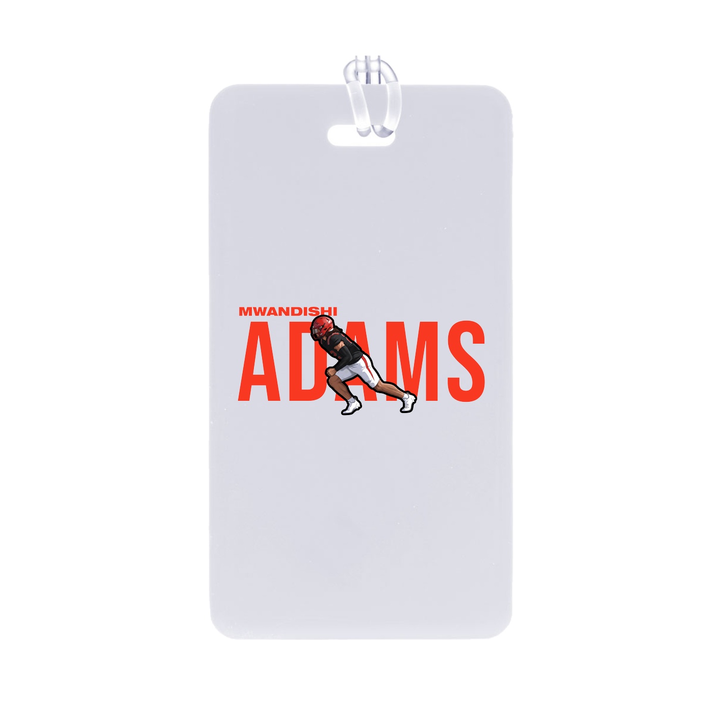 Bag Tag — Player Name in Classic