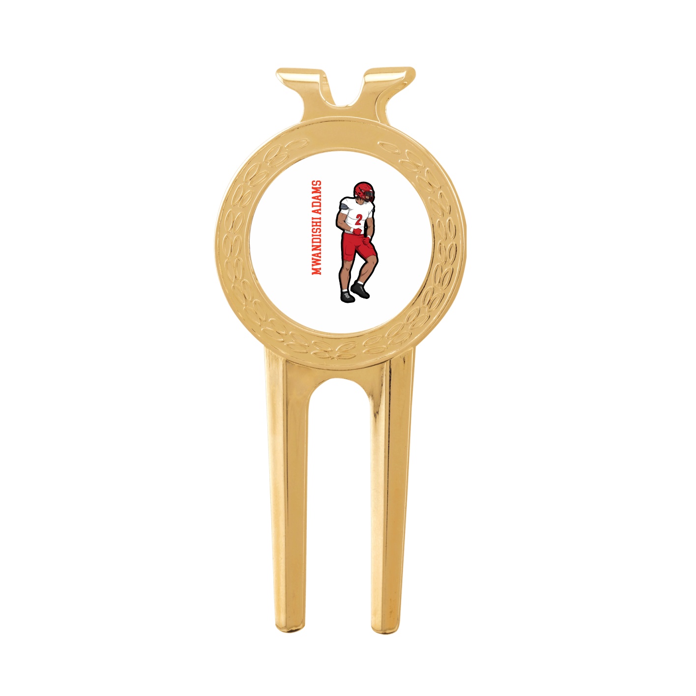 Divot Tool with Ball Marker — Name Vertical in Classic