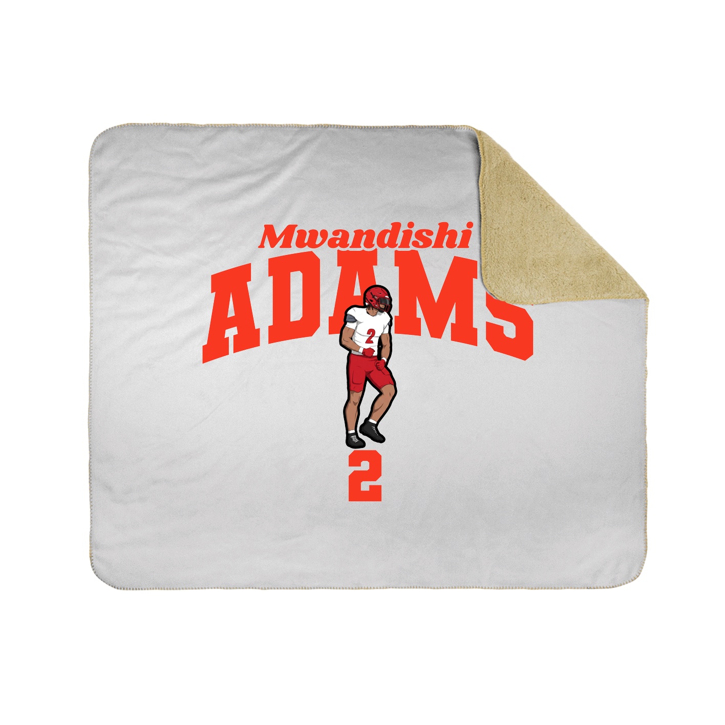 Throw Blanket — Signature Arch in White