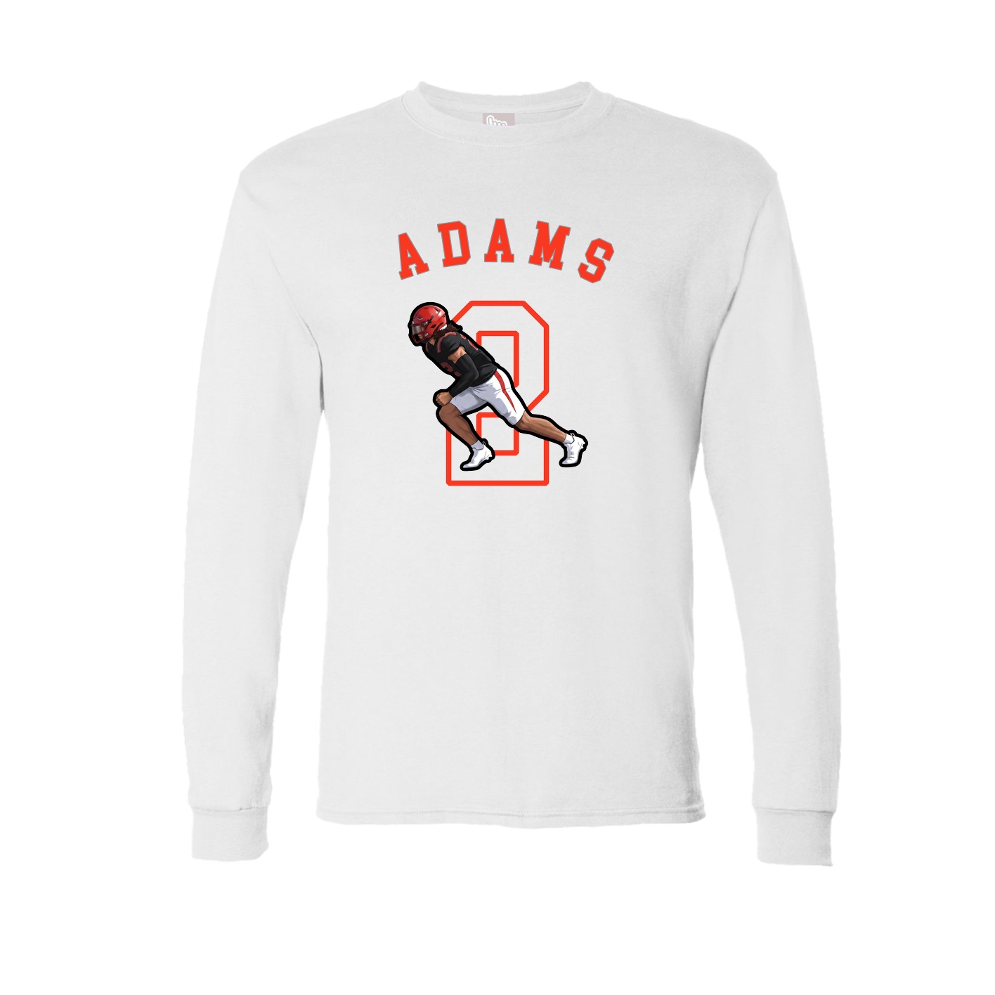 Long Sleeve Tee — Shirsey Arch in White