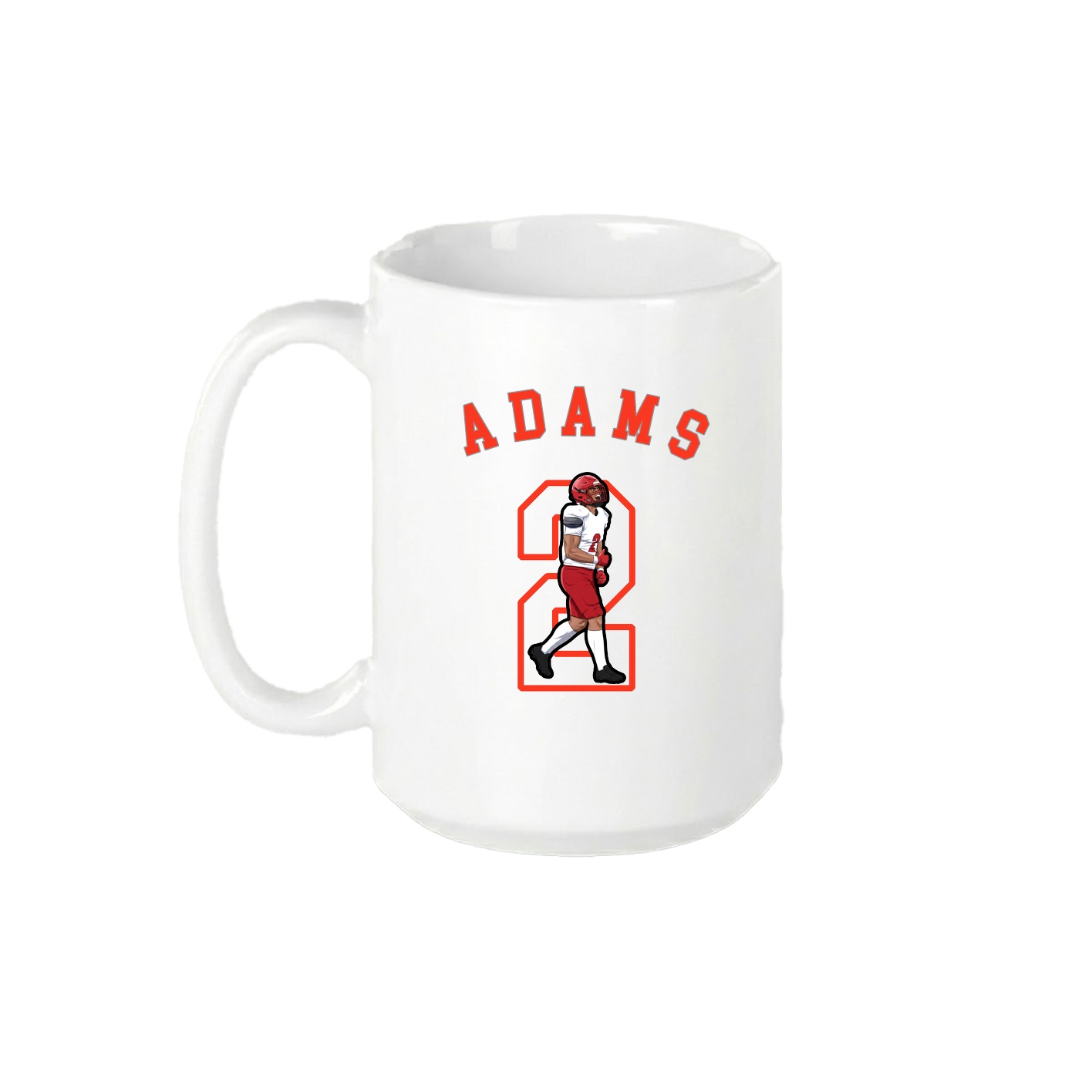 15oz Coffee Mug — Shirsey Arch in White