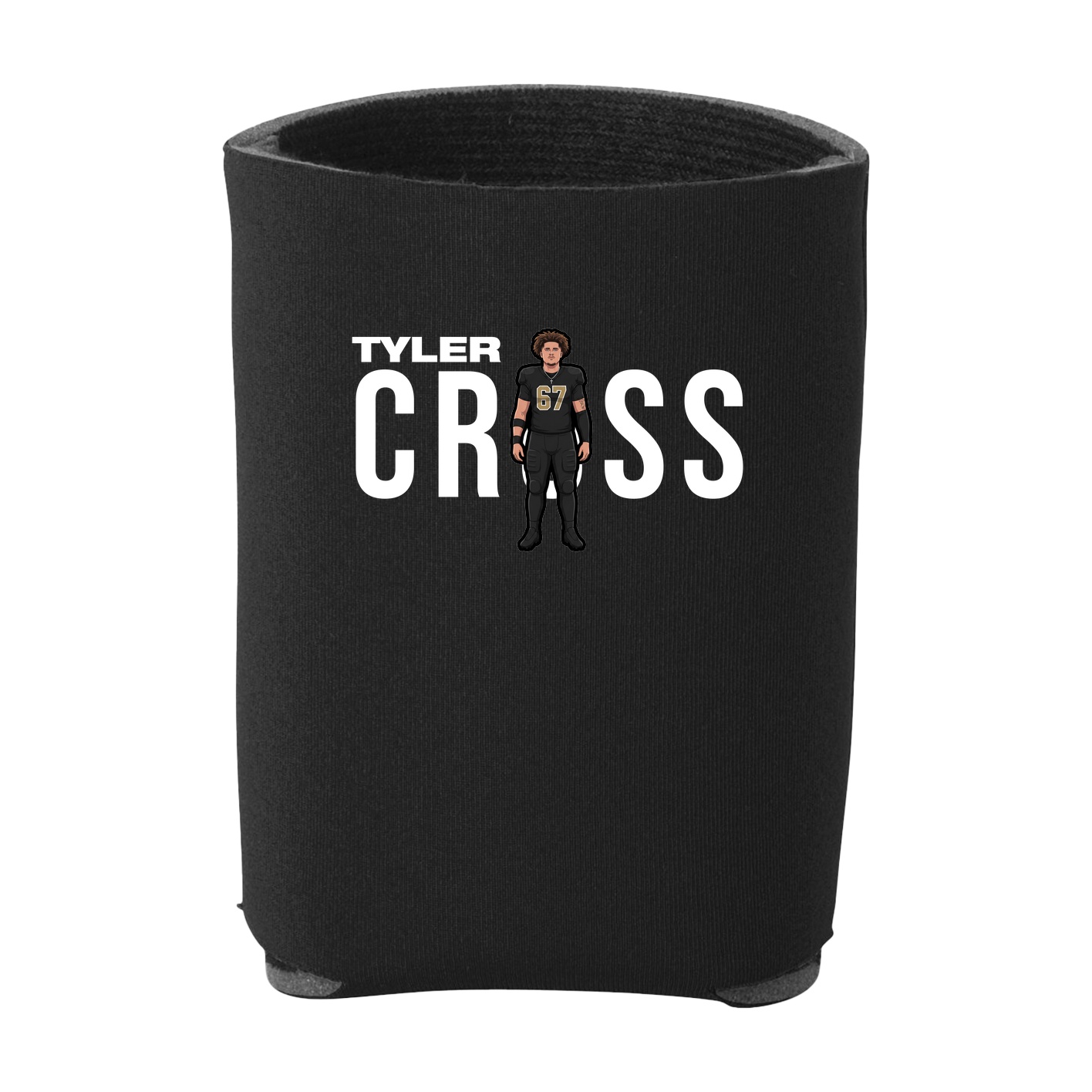 Can Holder — Player Name in Black